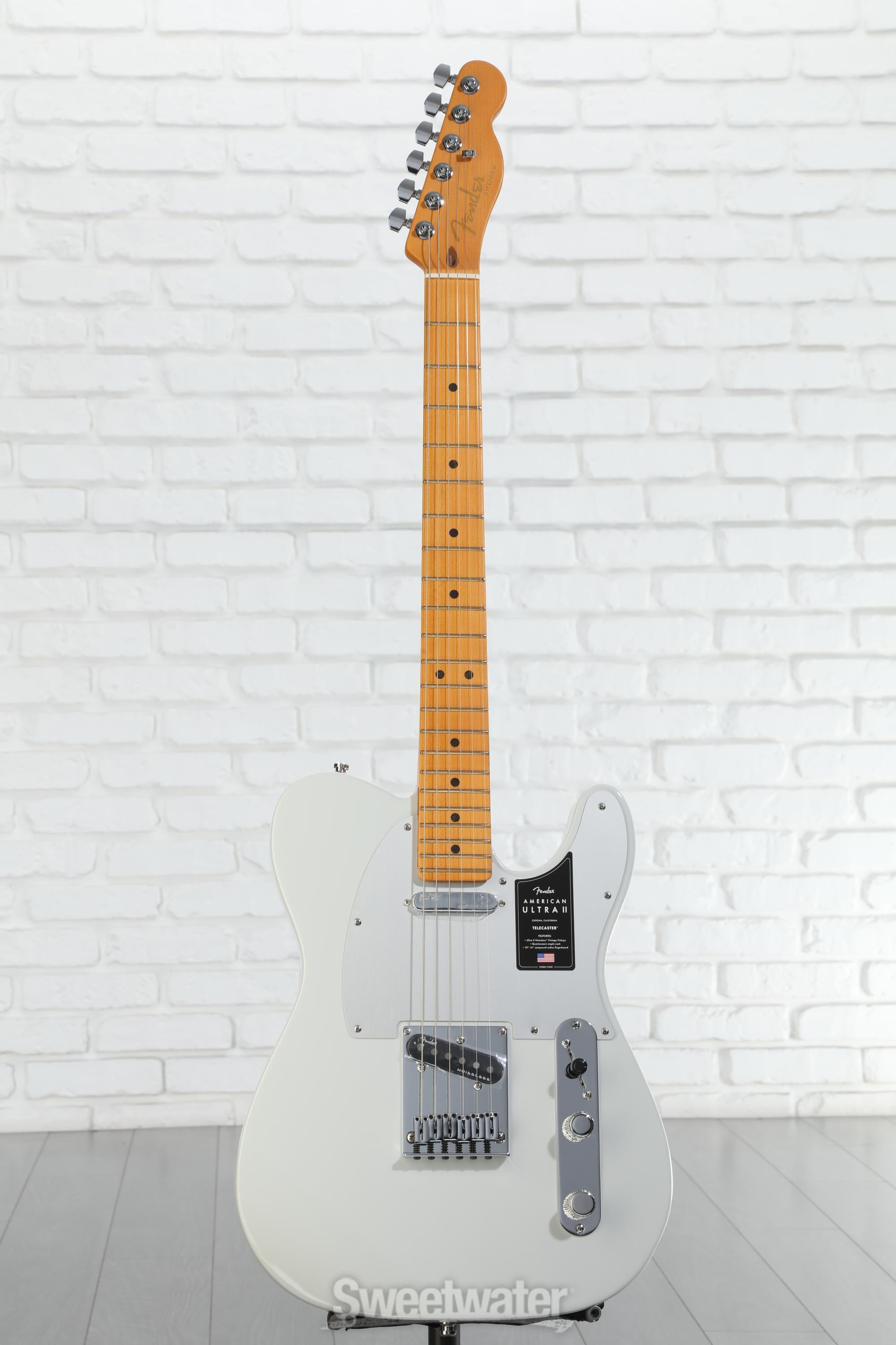 Fender American Ultra II Telecaster Electric Guitar - Avalanche