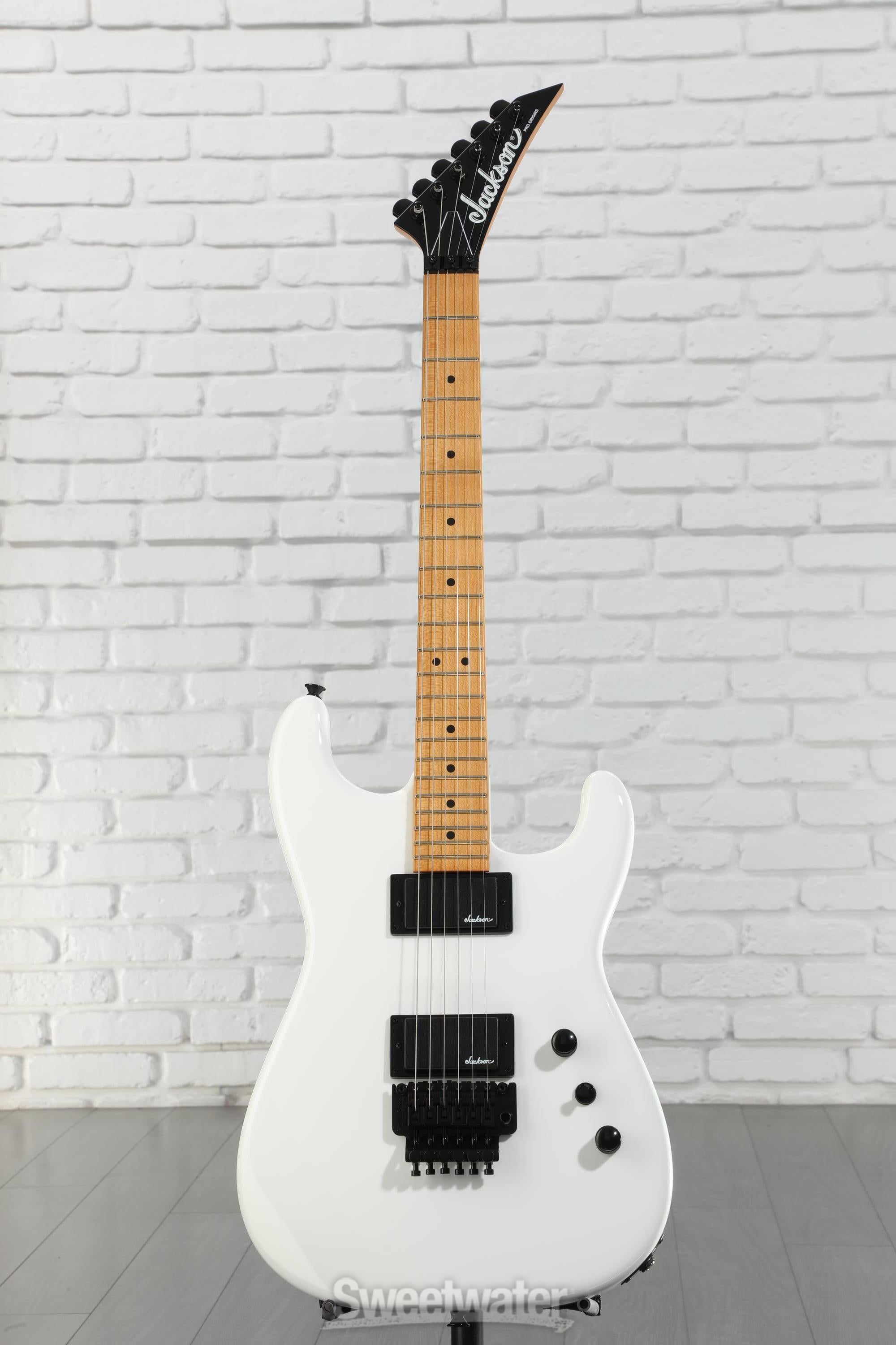 Guitar Jackson ホワイトエレキギター Amazon.co.jp: Jackson ジャクソン Xシリーズ エレキギター CDX22