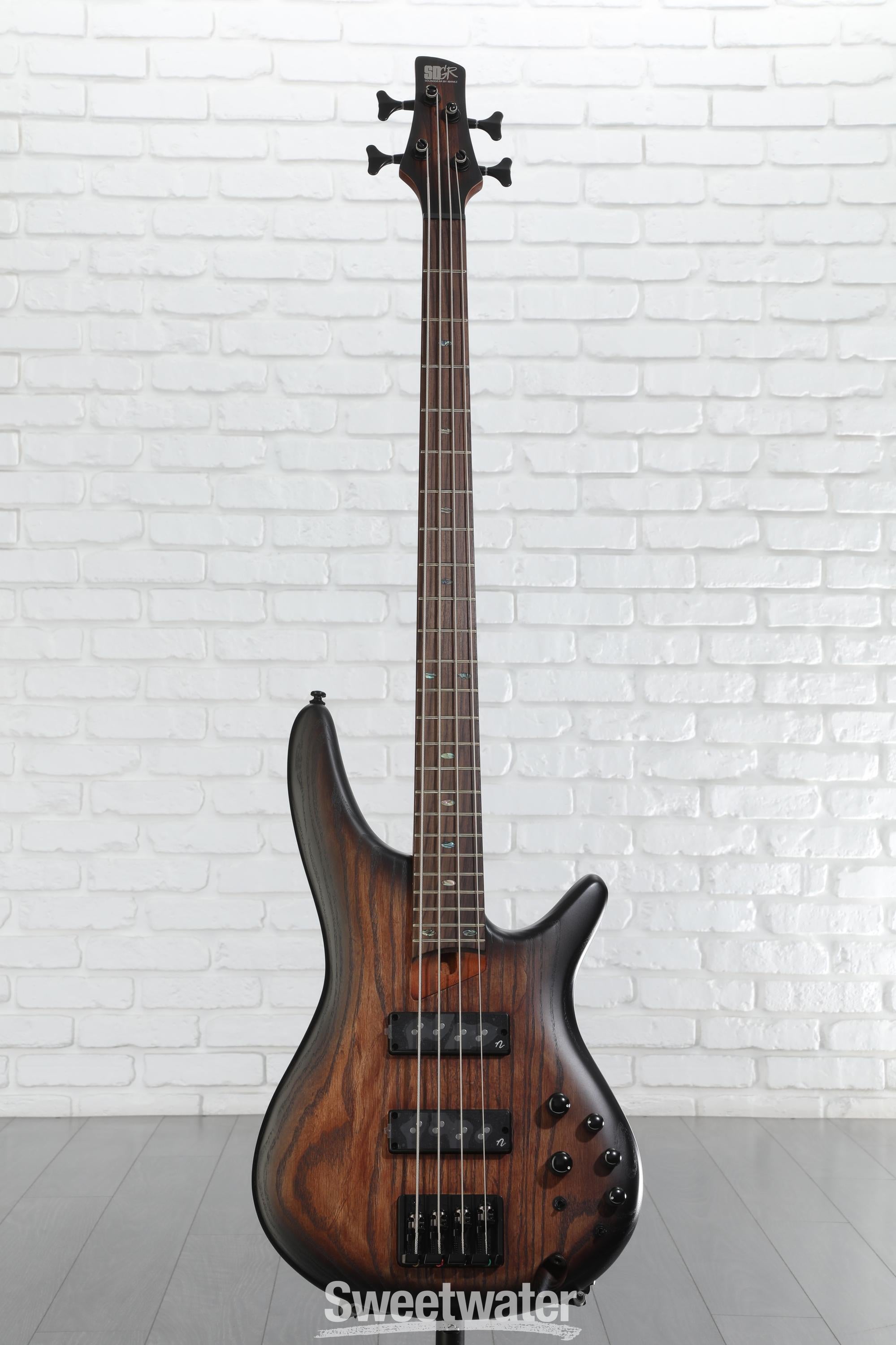 Ibanez Standard SR600E Bass Guitar - Antique Brown Stained