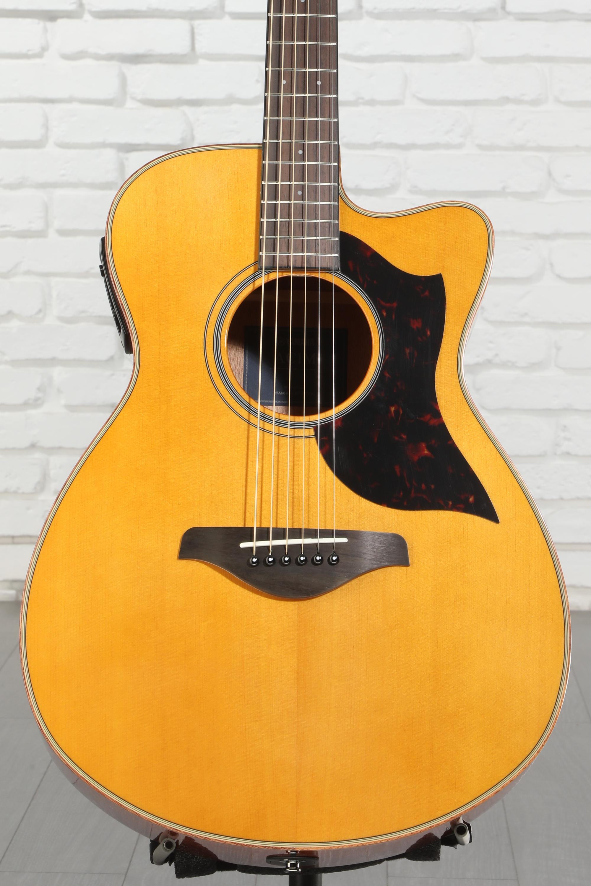 Yamaha AC1M Concert Cutaway Acoustic-electric Guitar - Vintage