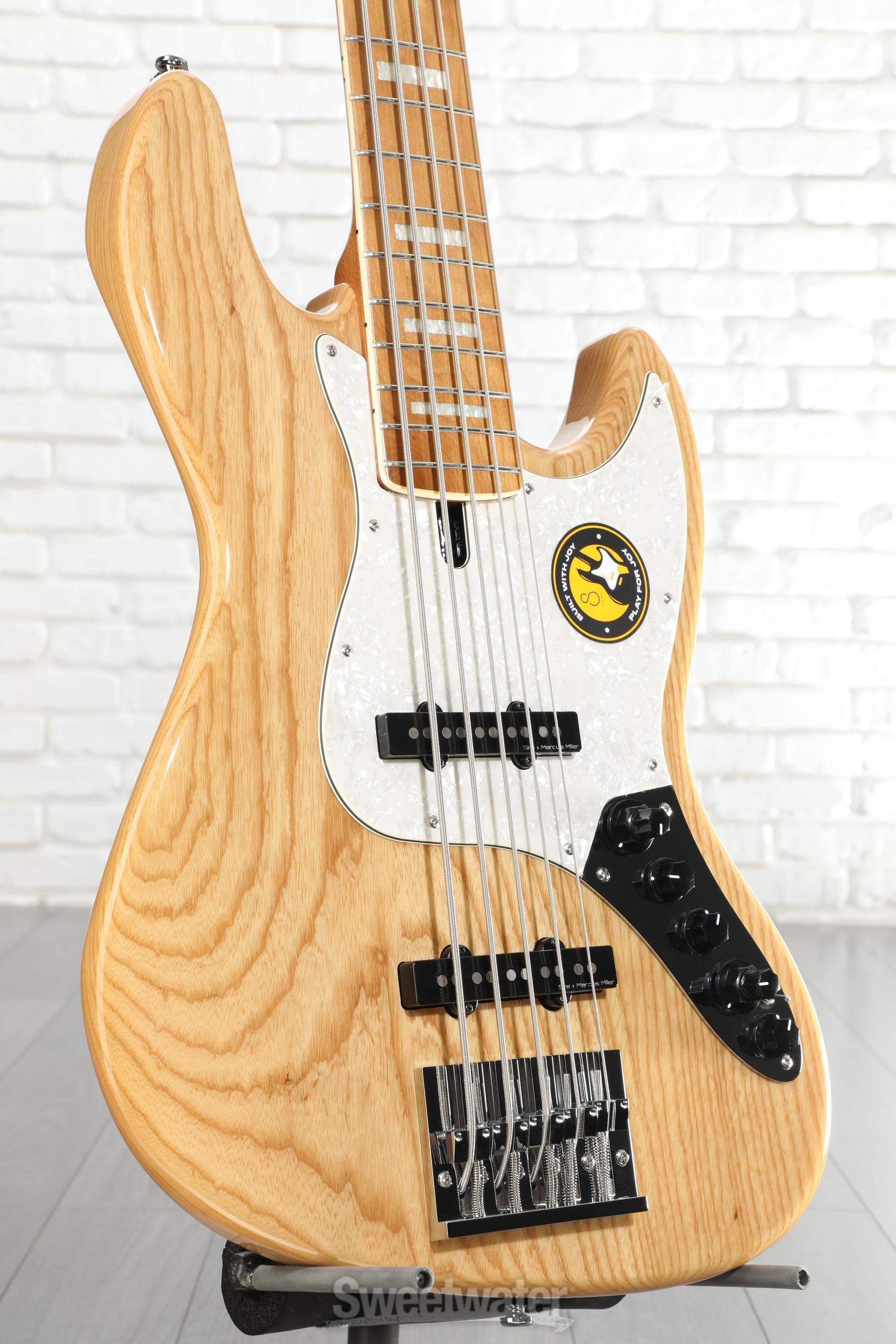 Sire Marcus Miller V8 5-string Bass Guitar - Natural | Sweetwater