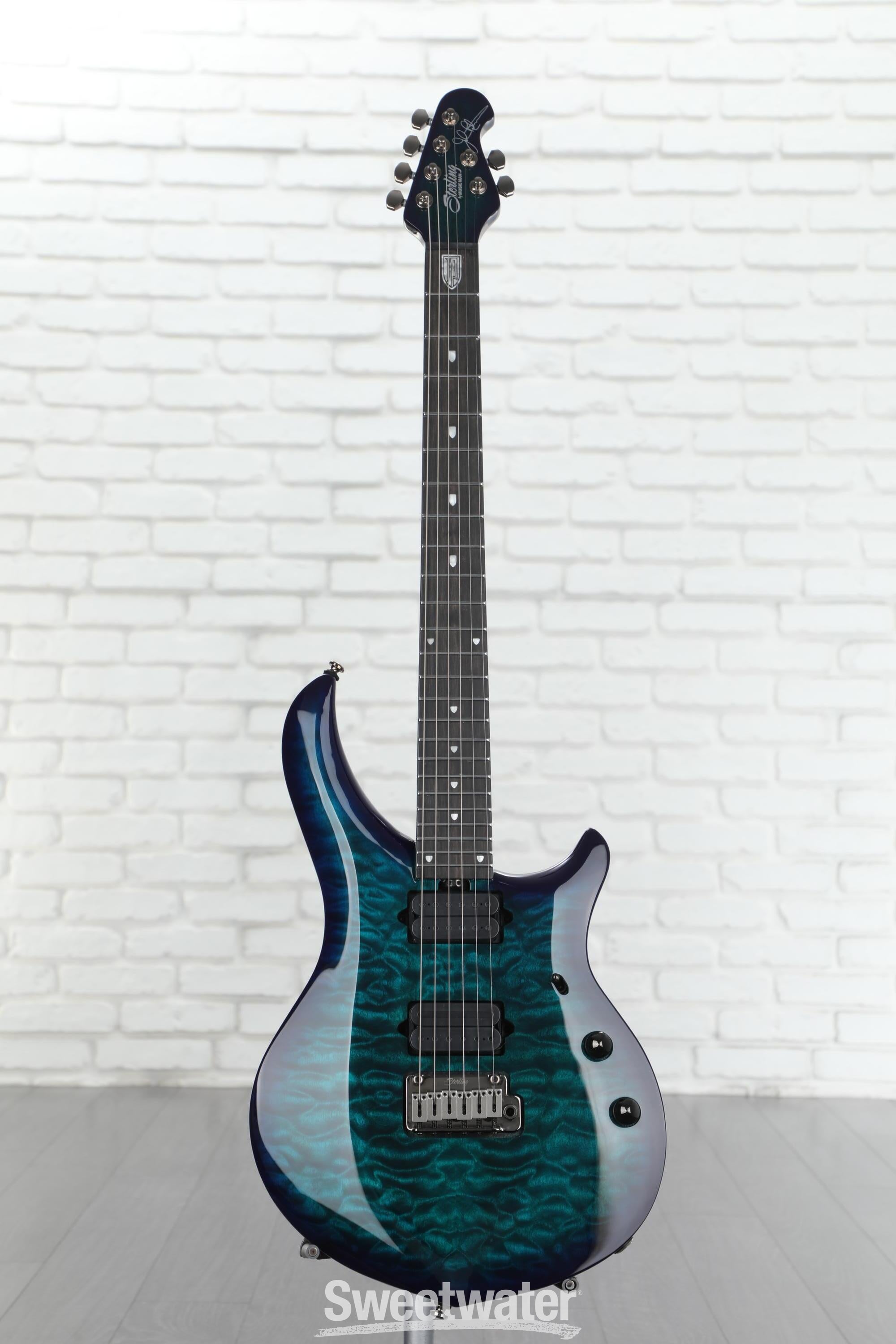 Sterling By Music Man John Petrucci Signature Majesty MAJ200 Electric  Guitar - Cerulean Paradise