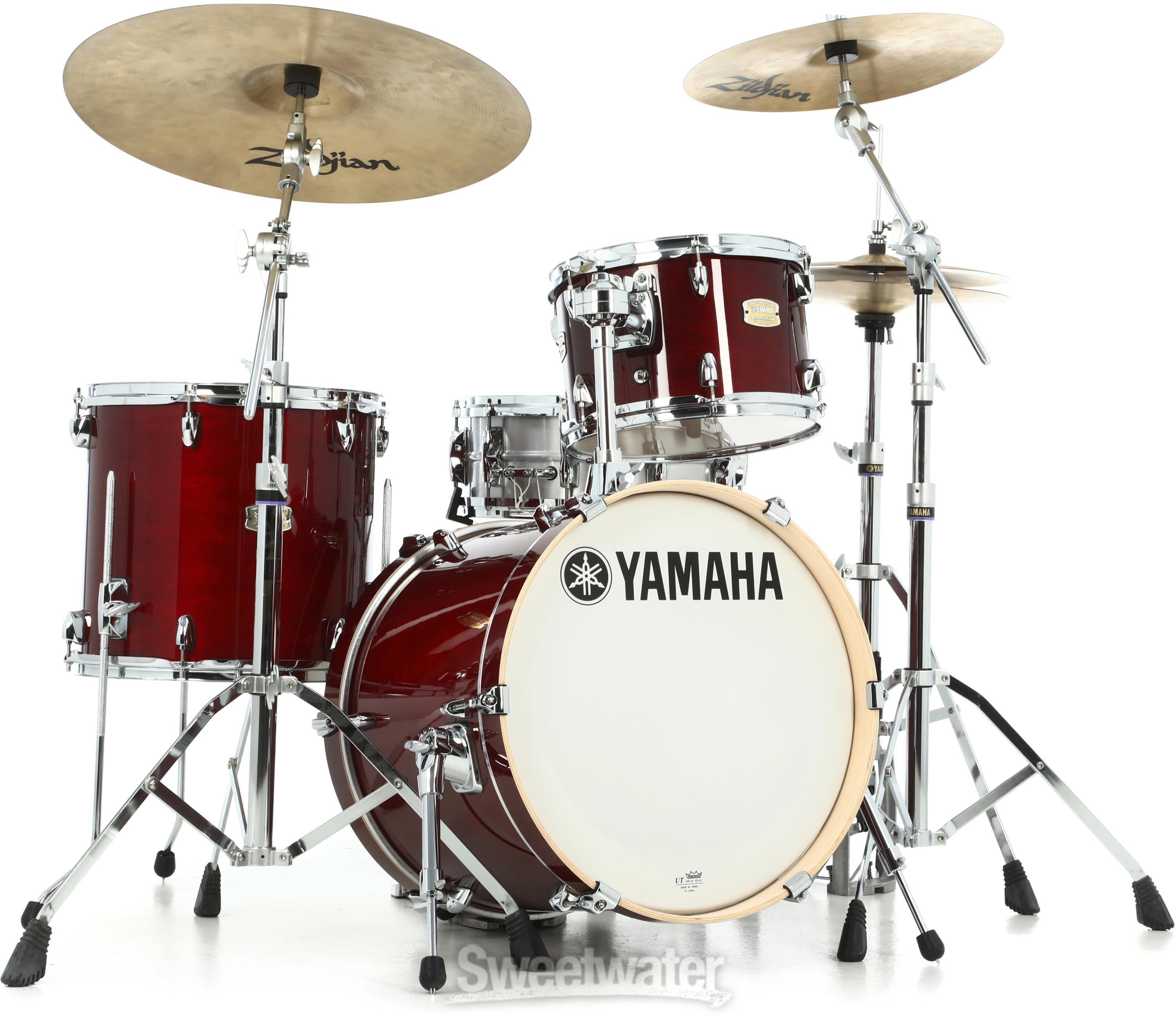 Yamaha stage custom on sale cranberry red