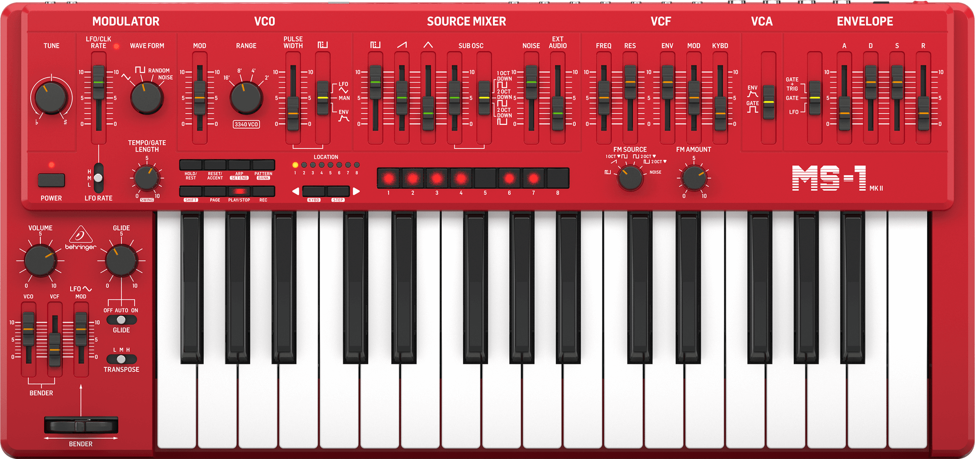 【美品】Behringer MS-1-BK(MS-101) アナログシンセ Behringer MS-1-BK Analog Synthesizer (Black) - Perfect Circuit