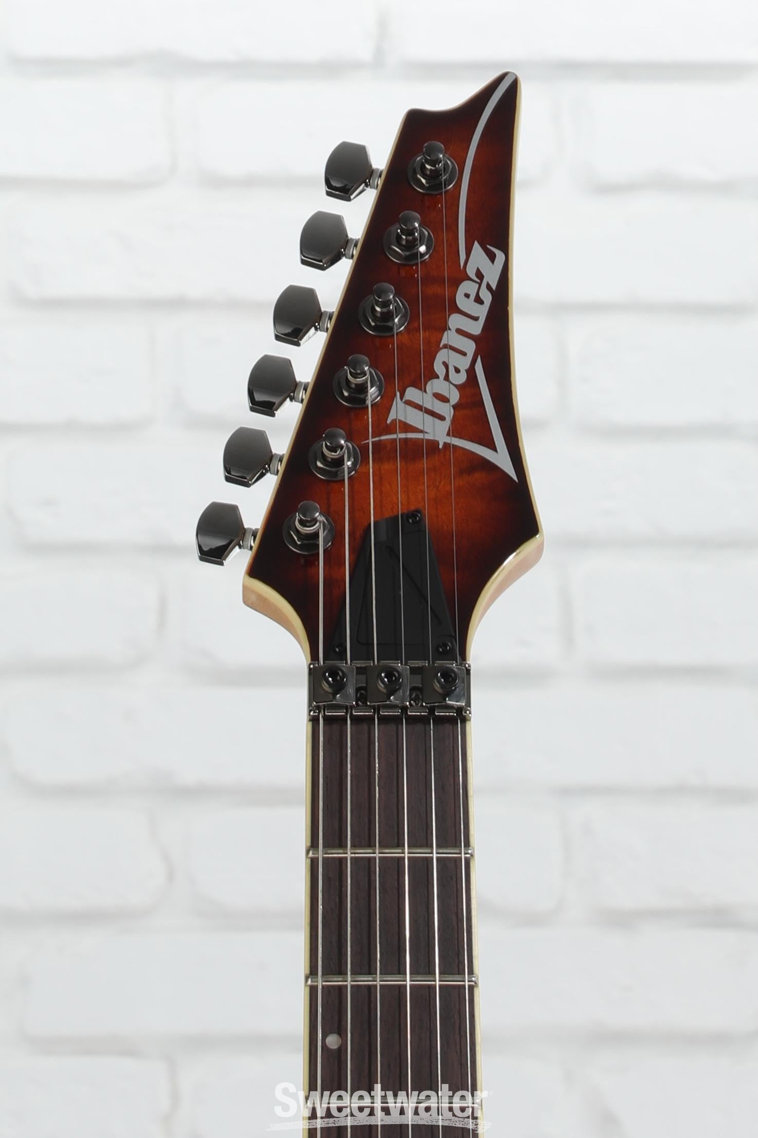 Ibanez S670QM Electric Guitar - Dragon Eye Burst | Sweetwater