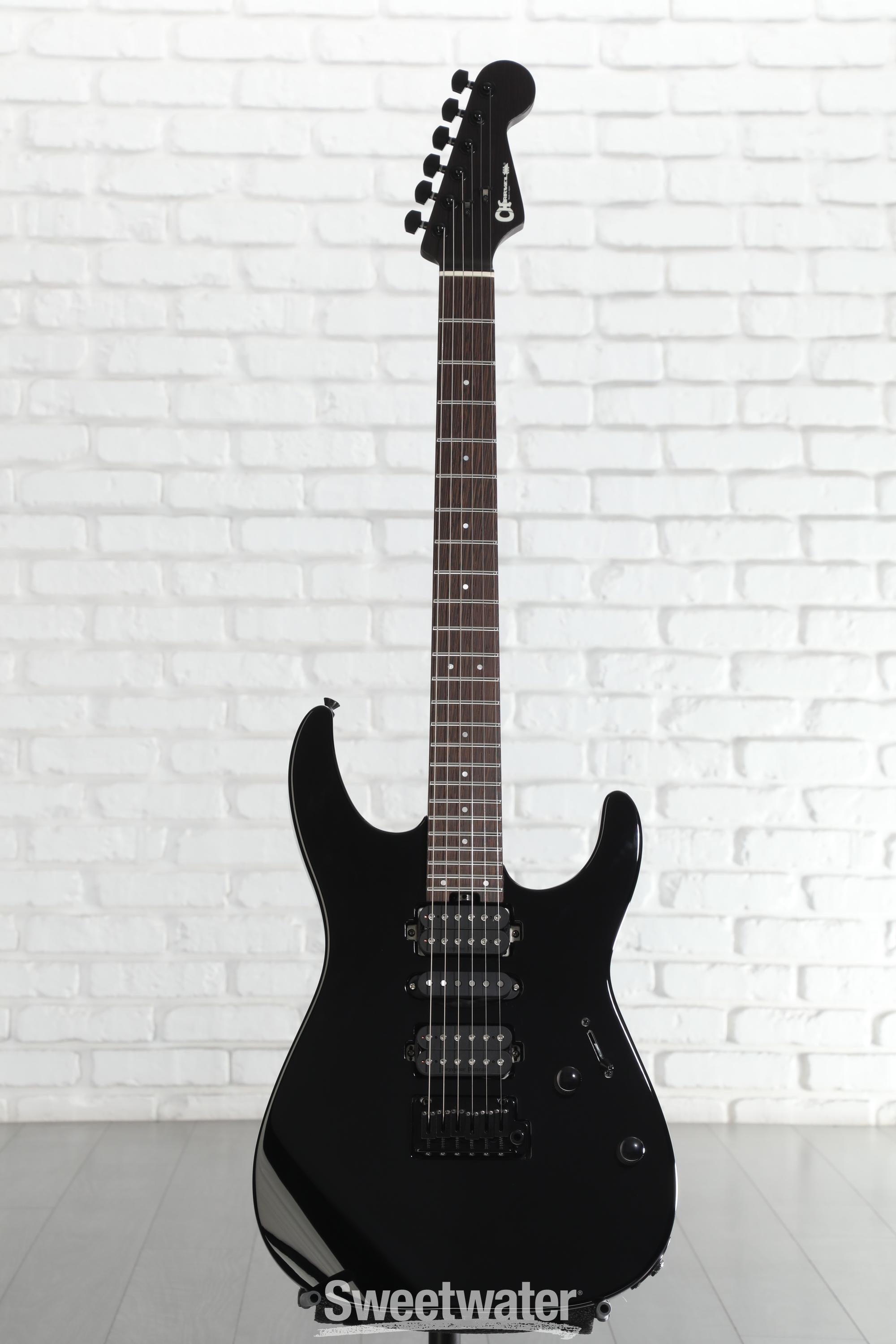 Charvel MJ DK24 HSH 2PT Electric Guitar - Black | Sweetwater