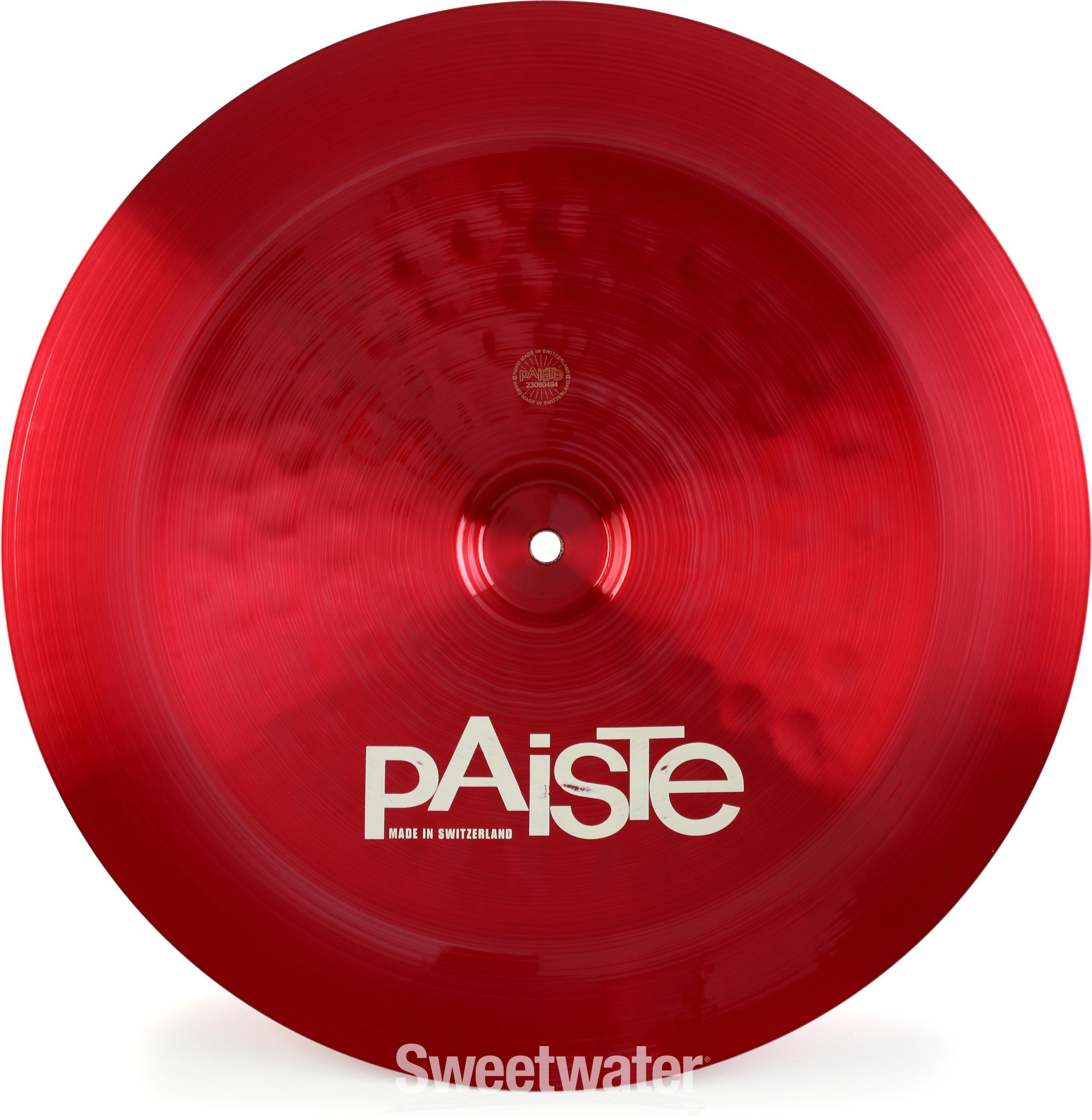 Paiste 18 inch Color Sound 900 Red China Cymbal