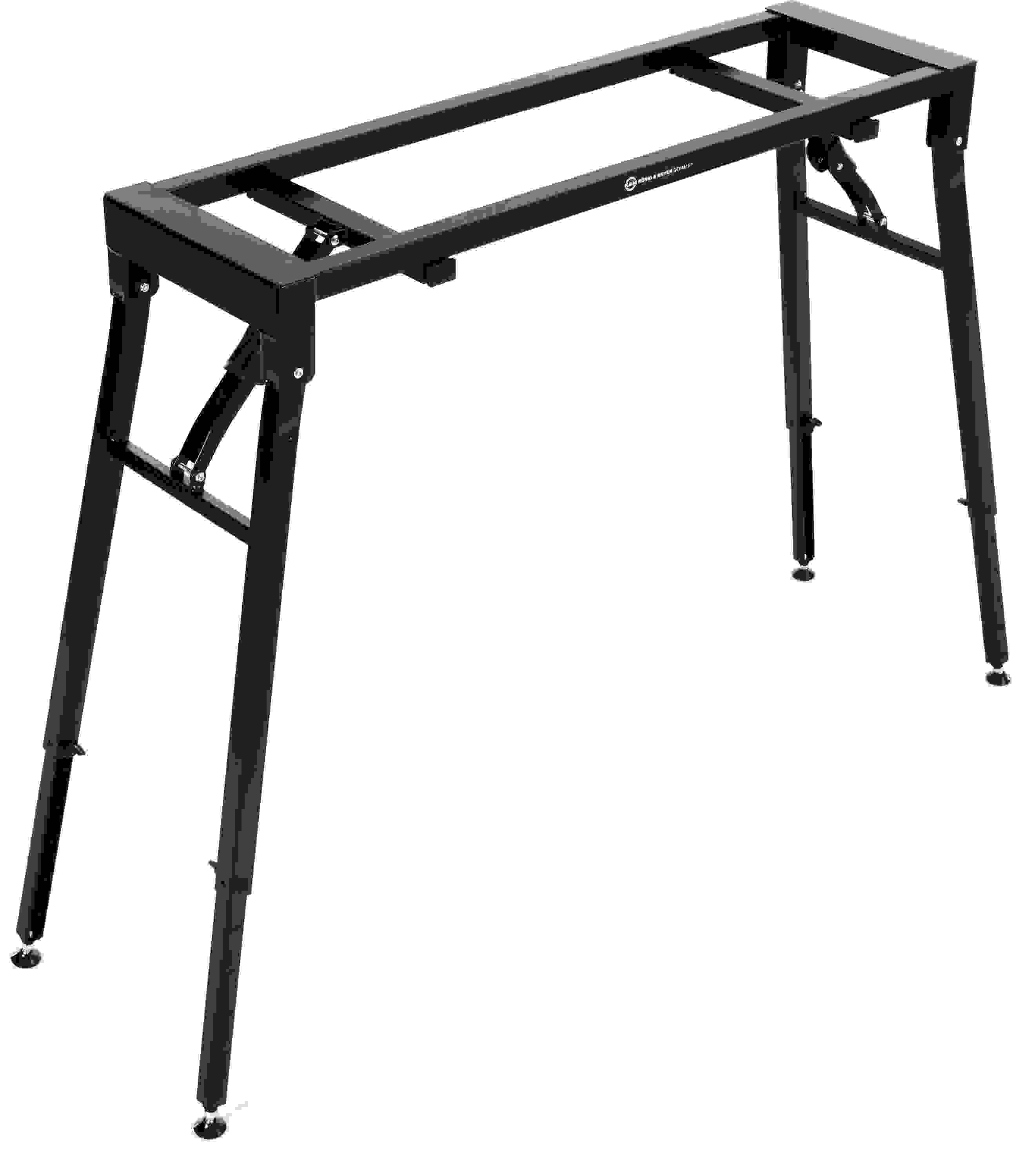 K&M 18953 Table-Style Stage Piano Stand - Black | Sweetwater