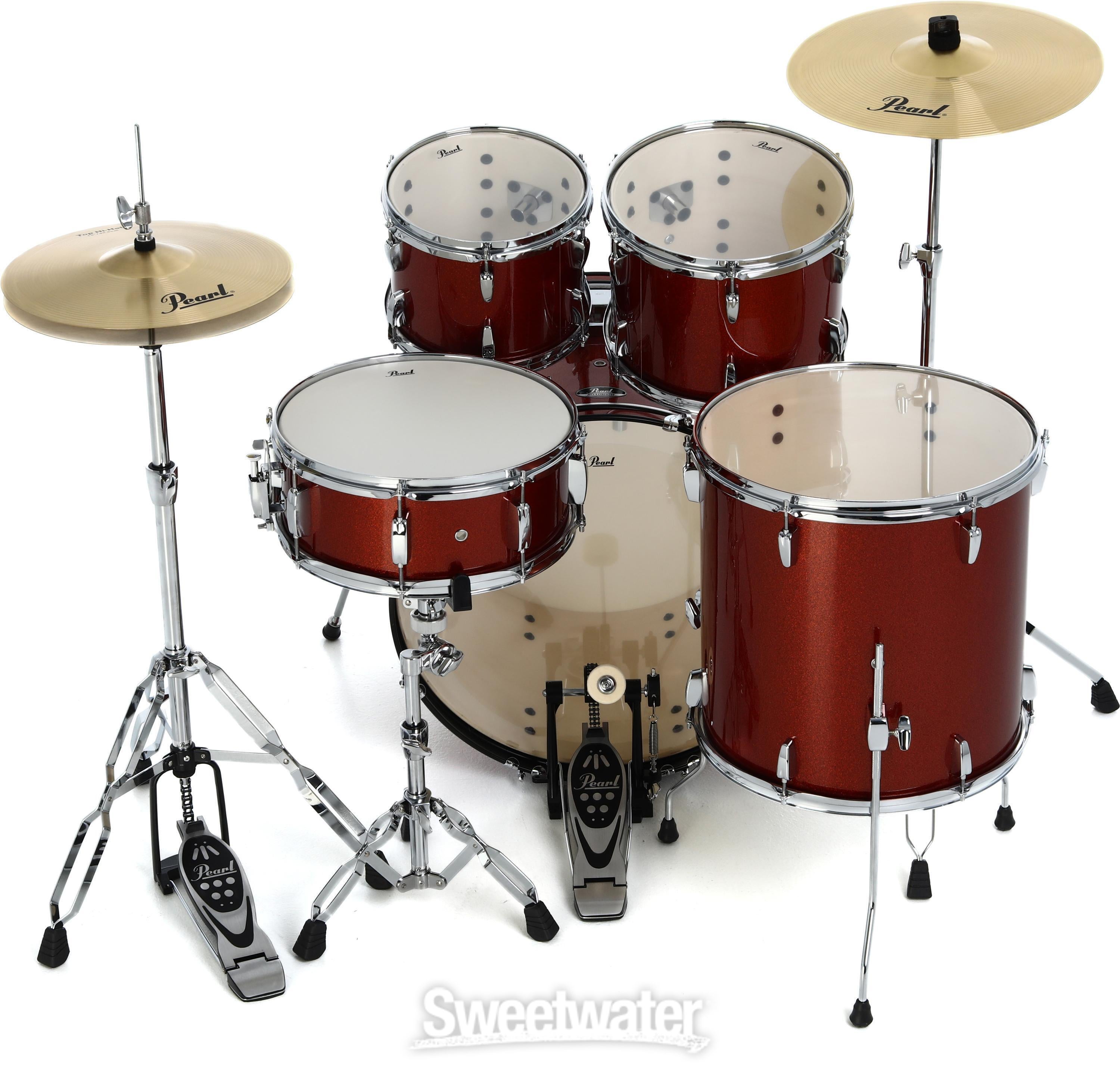 Pearl Roadshow RS525SC/C 5-piece Complete Drum Set with Cymbals