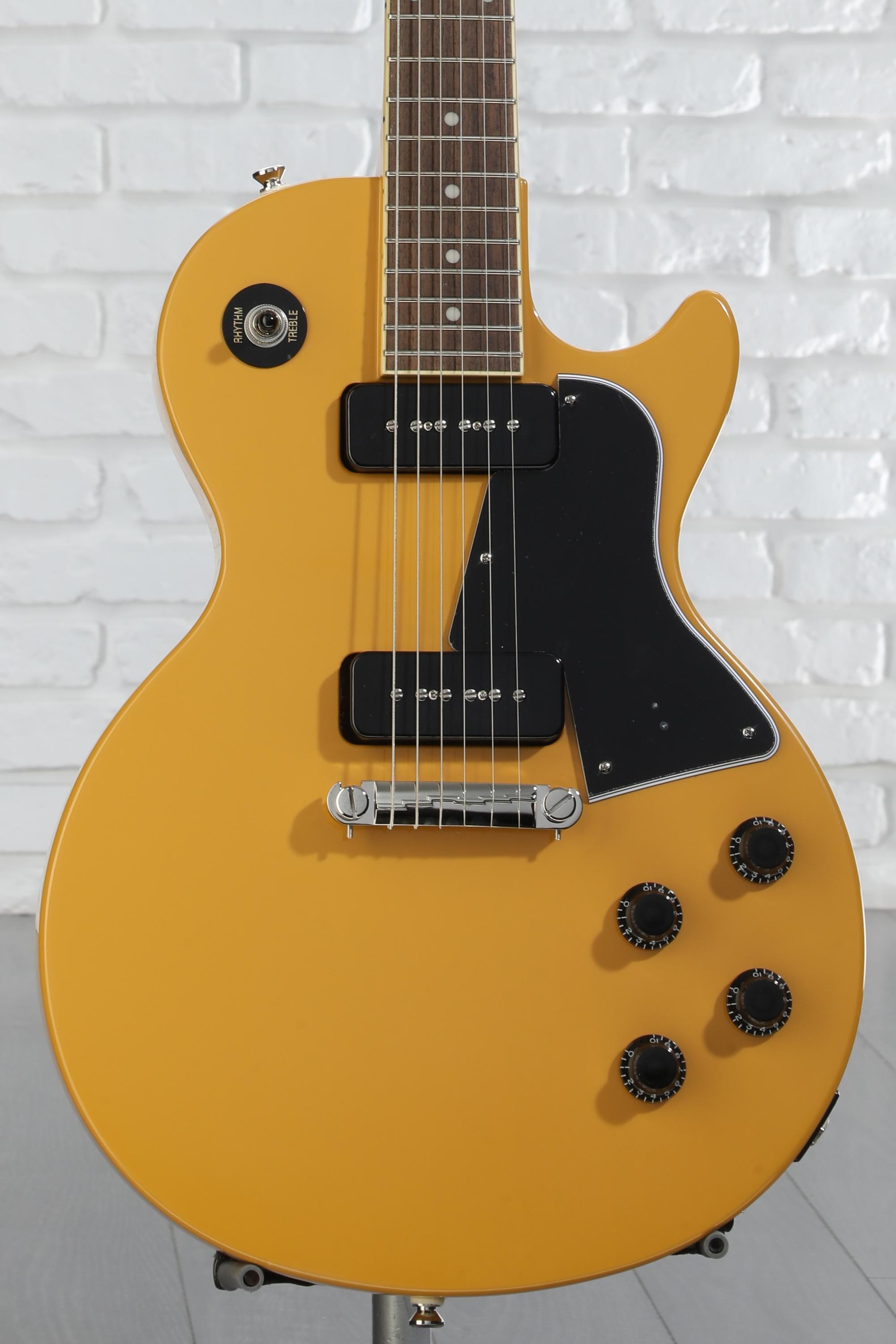 【別倉庫からの配送】 Electric Special Paul Les Epiphone Guitar Yellow TV - ギター