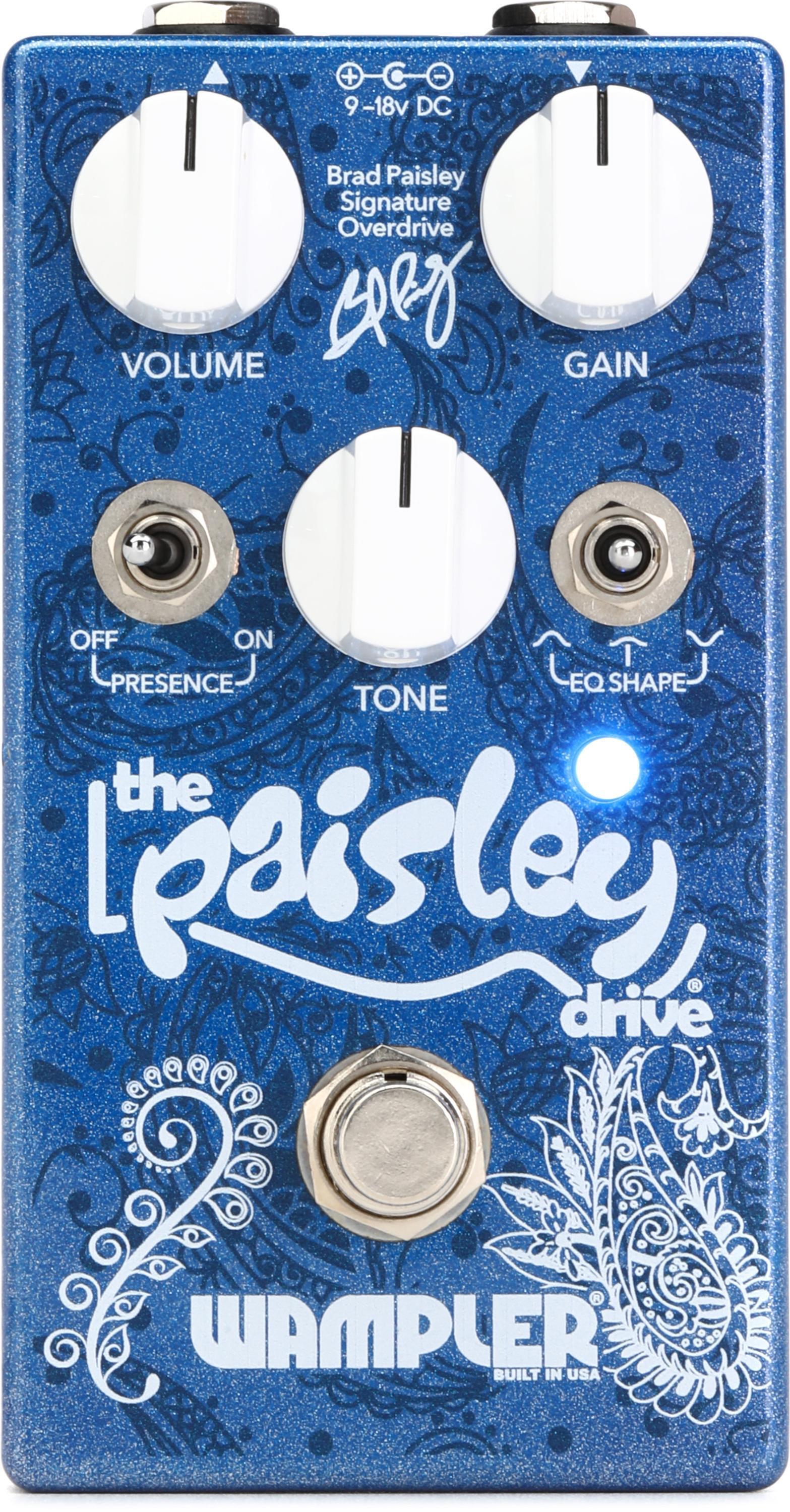 Wampler Paisley Drive Overdrive Pedal | Sweetwater