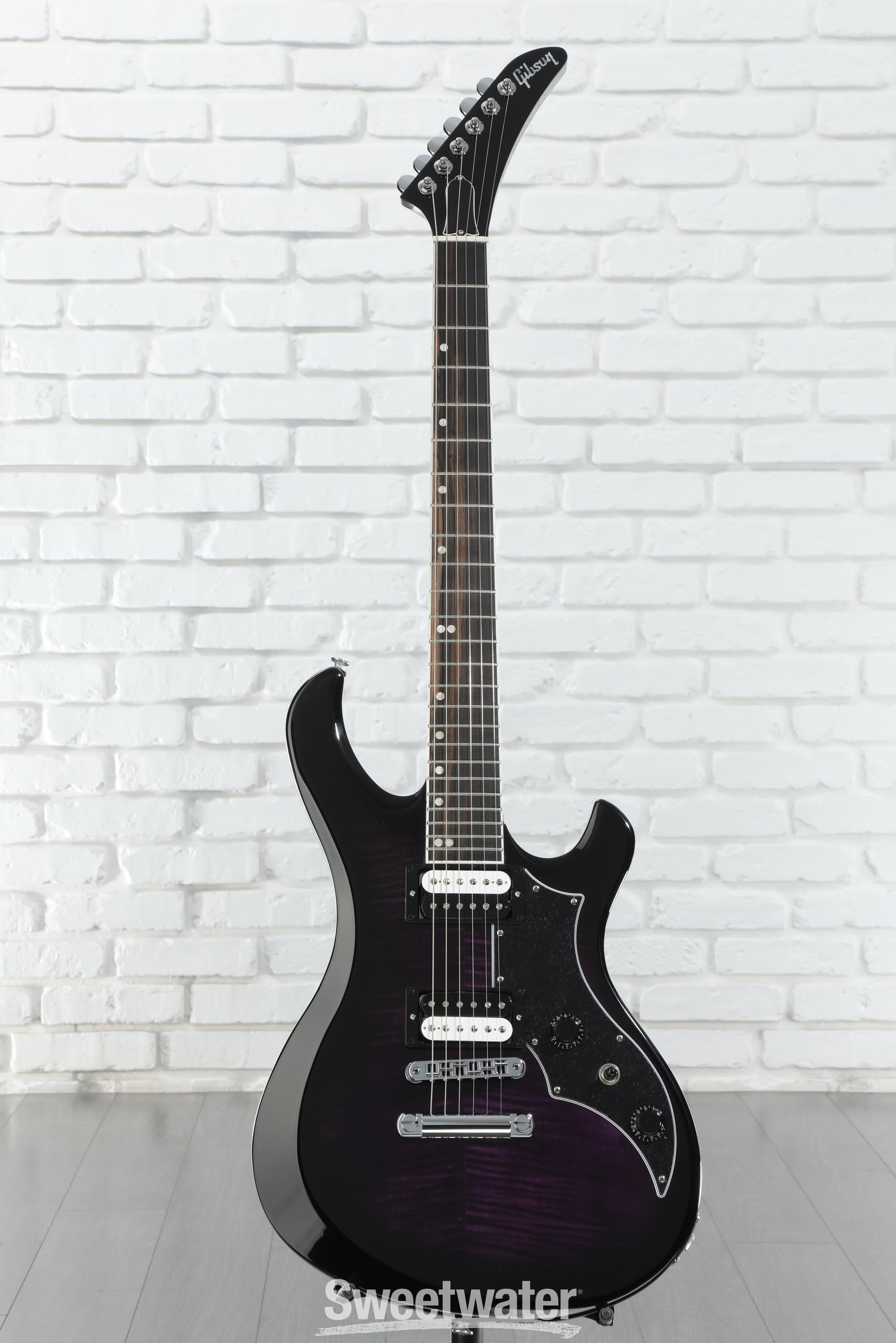 Gibson Victory Figured Top Electric Guitar - Dark Purple Burst