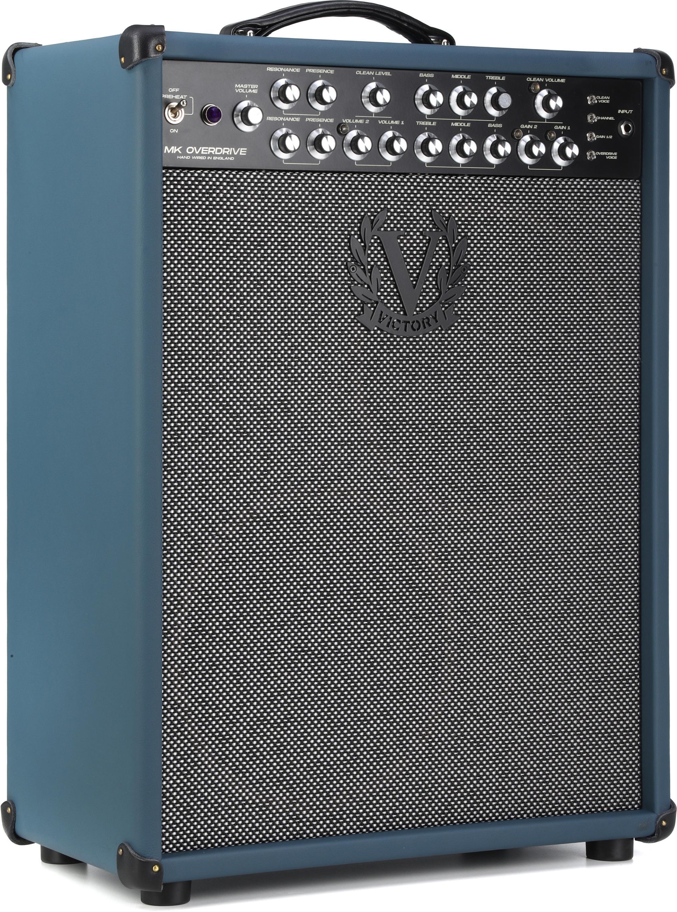 Photo of Victory Amplification MK Overdrive 30-watt 2 x 10-inch Combo Amplifier - Mallard Blue Leather
