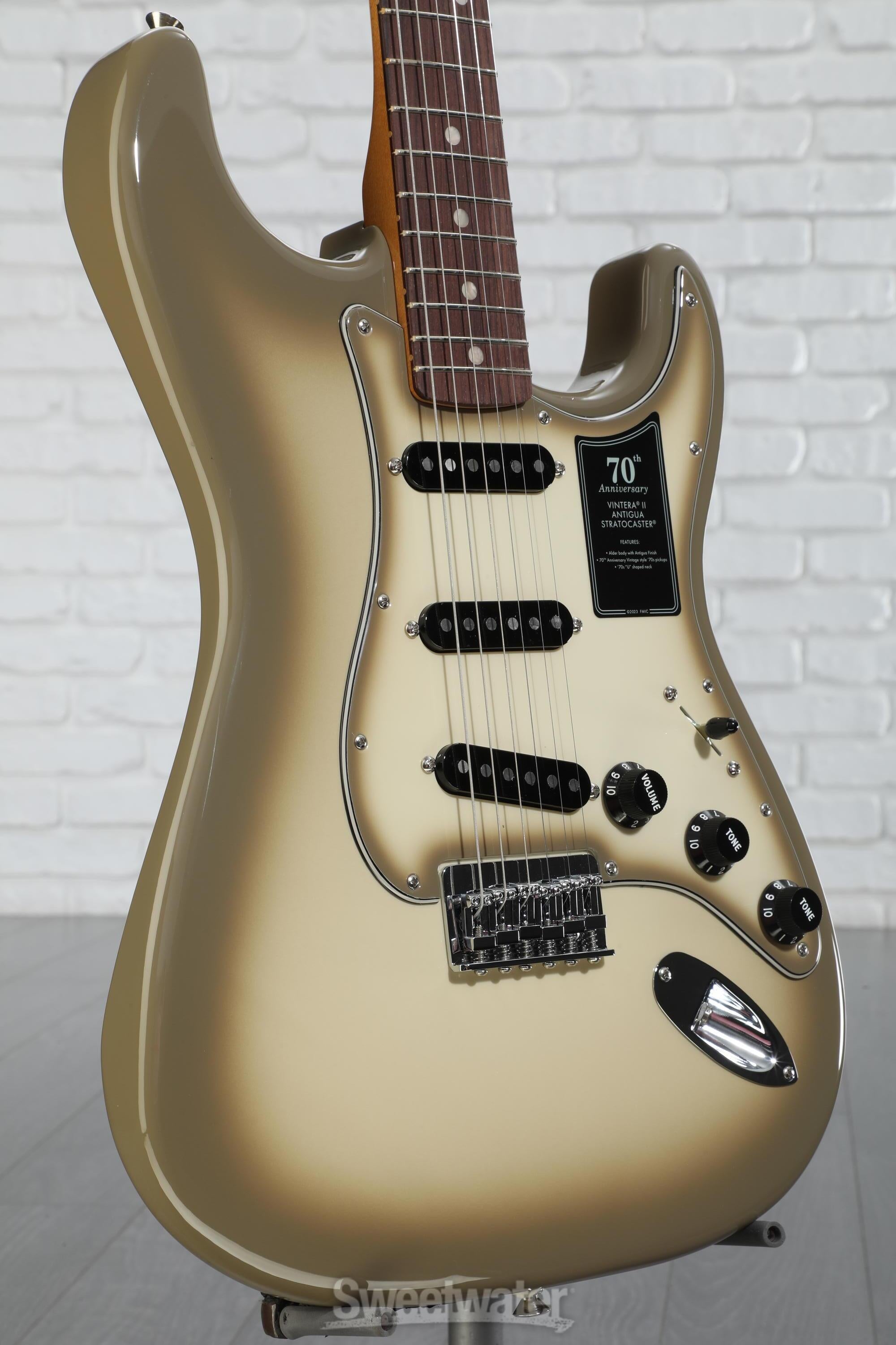 Fender 70th-anniversary Vintera II Antigua Stratocaster