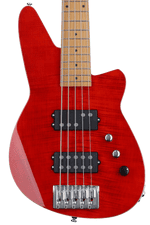Photo of Reverend Mercalli 5 FM 5-string Bass Guitar - Wine Red