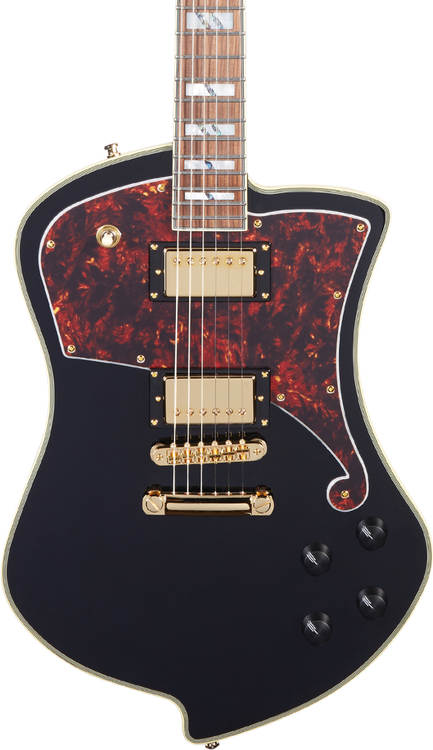 D'Angelico Deluxe Ludlow Electric Guitar - Black