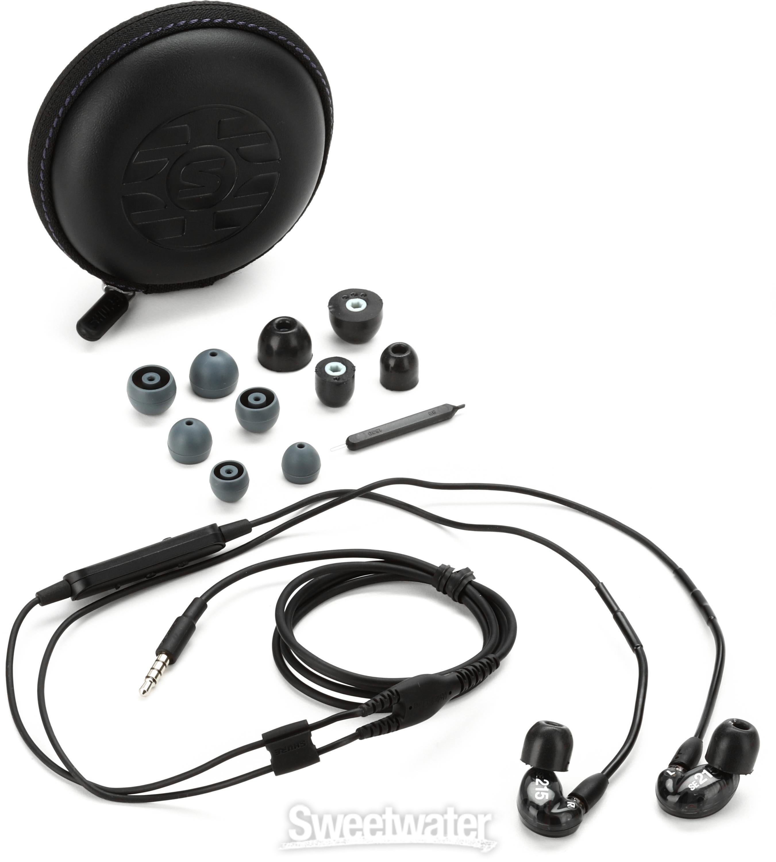 Shure AONIC 215 Sound Isolating Earphones - Black