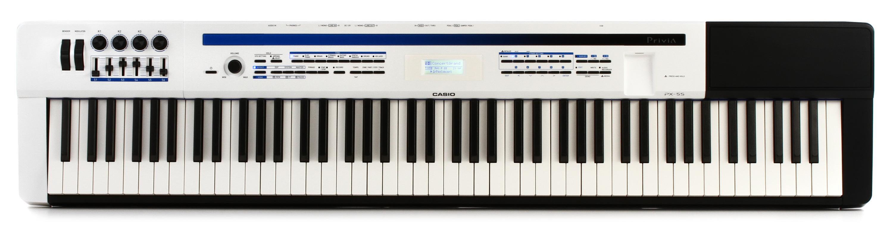 Bundled Item: Casio Privia PX-5S 88-key Stage Piano