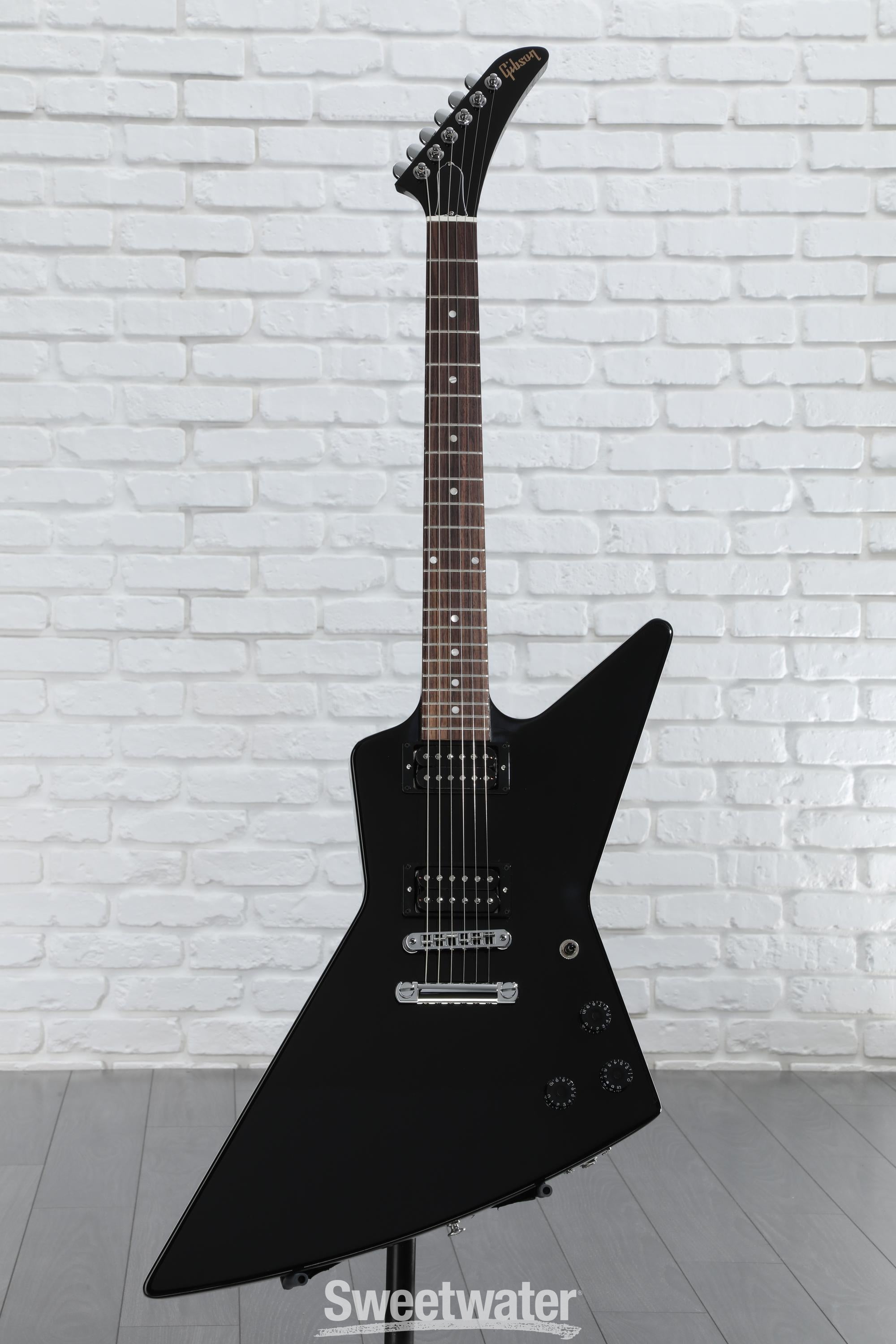 Gibson 80s Explorer Solidbody Electric Guitar - Ebony