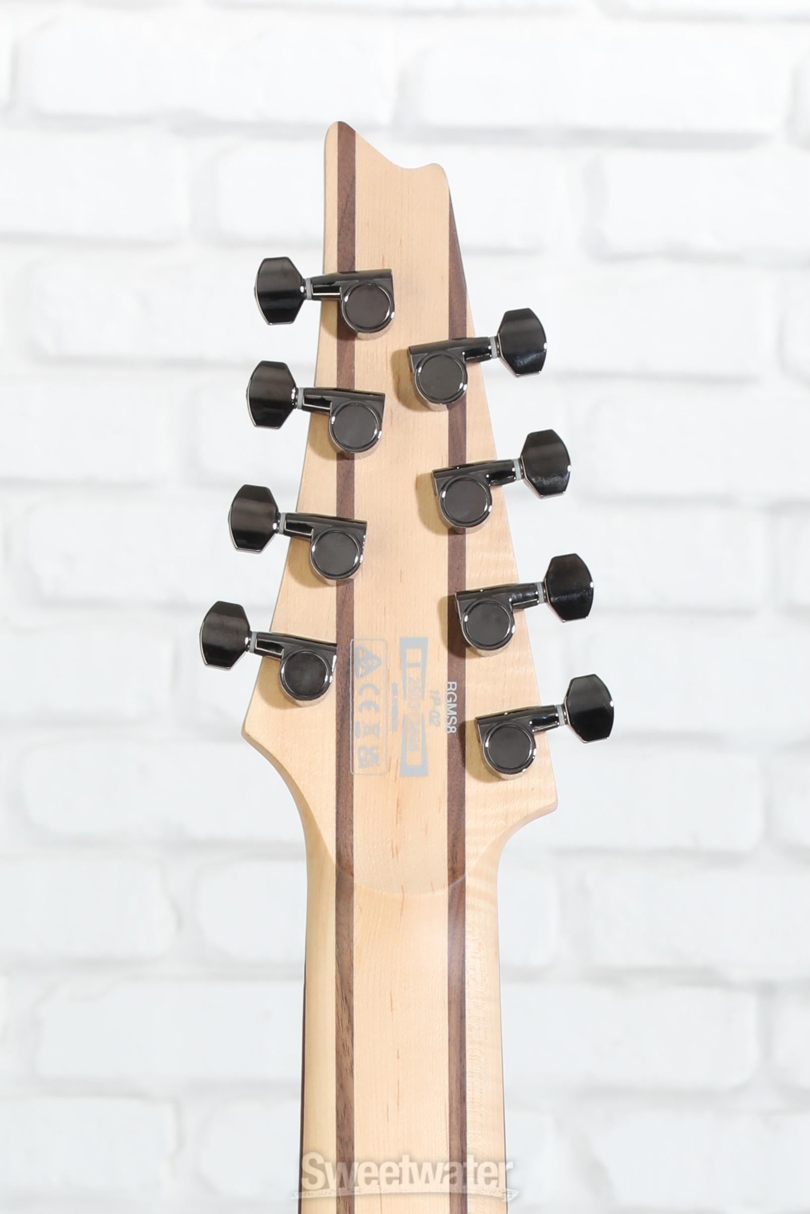 Ibanez RG Standard RGMS8 Multi-scale 8-string Electric Guitar