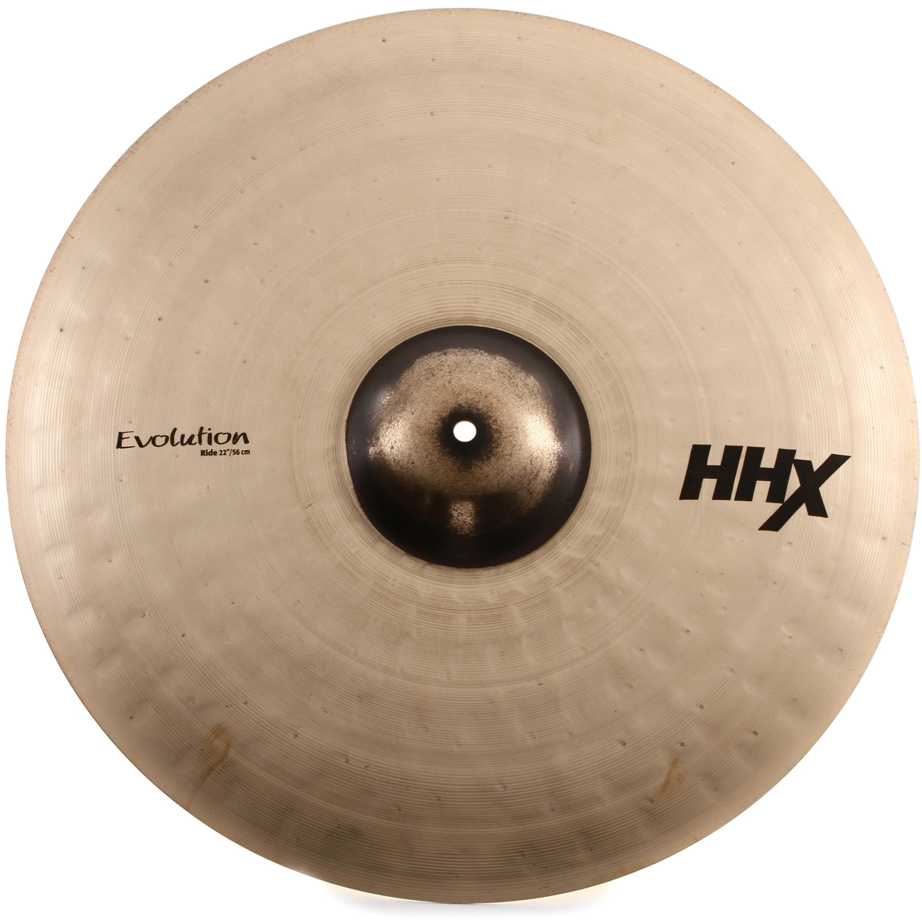 Sabian 22 inch HHX Evolution Ride Cymbal - Brilliant Finish 