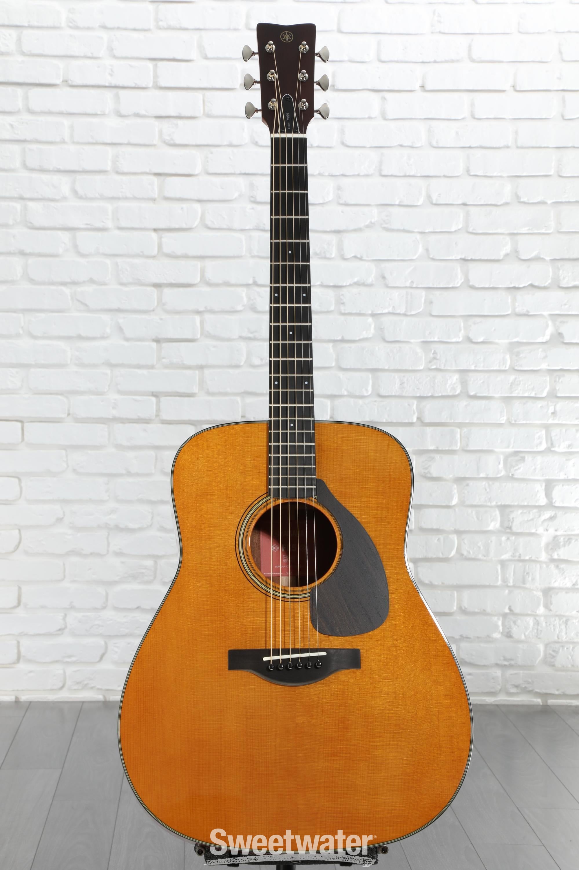 Yamaha FG5 Red Label Acoustic Guitar - Natural | Sweetwater