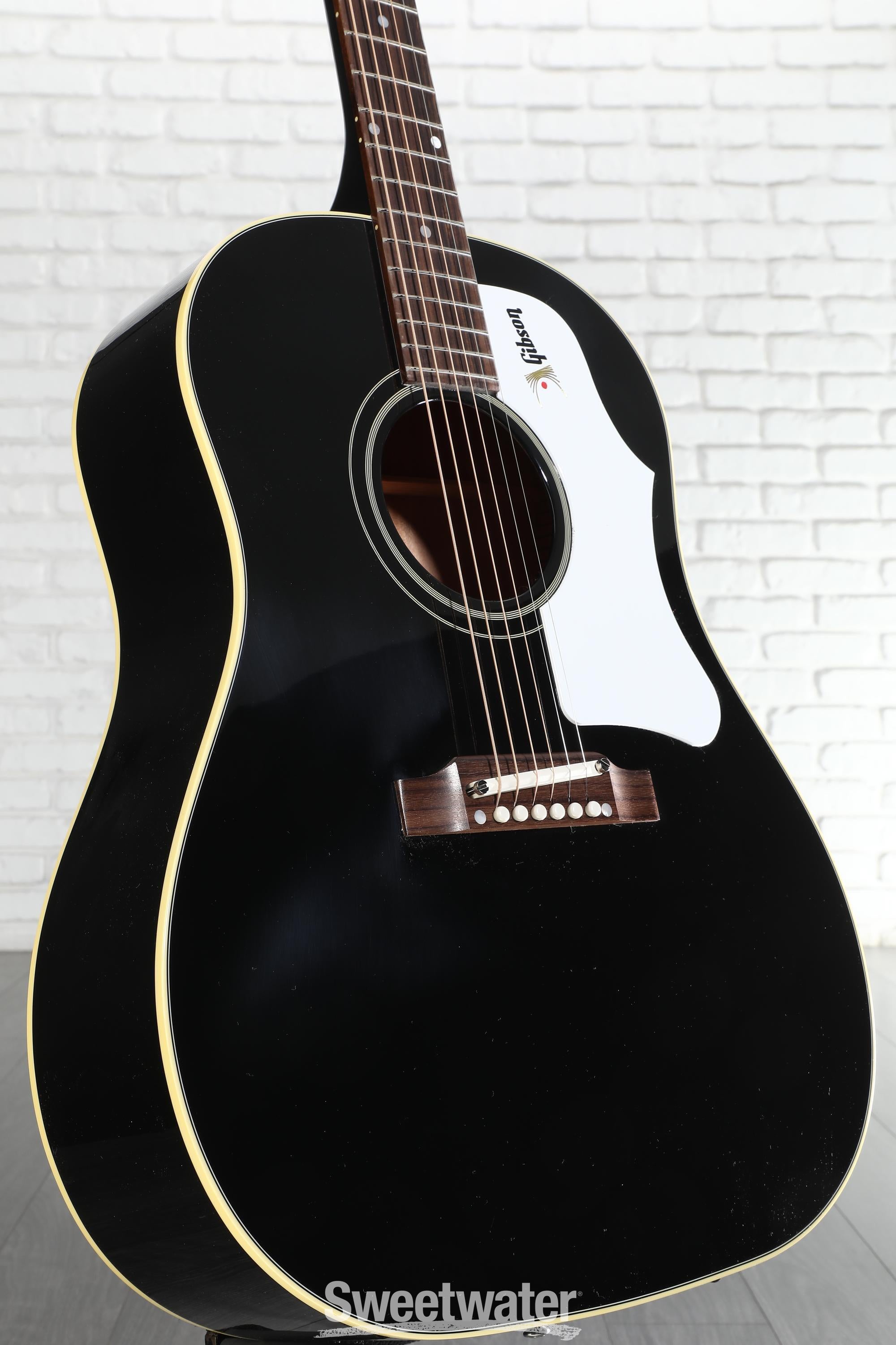 Gibson Acoustic 60s J-45 Original Acoustic Guitar - Ebony Reviews