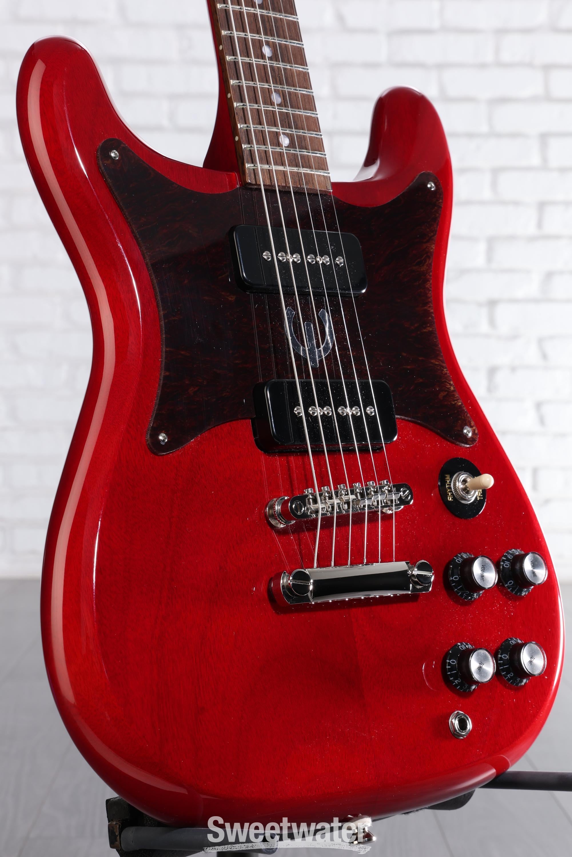 Photo of Epiphone Wilshire P-90s Electric Guitar - Cherry
