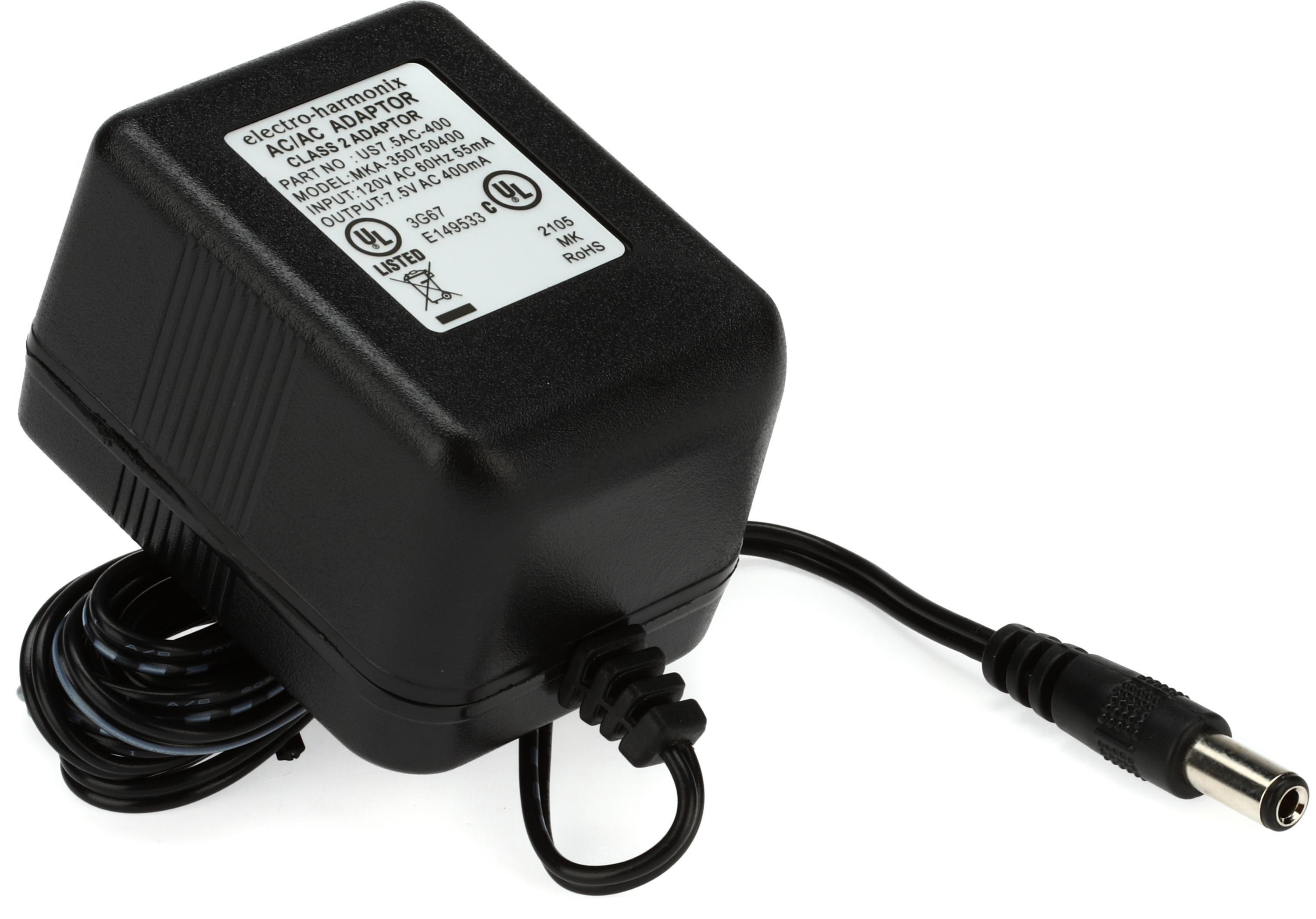 ElectroHarmonix US7.5AC400 Hum Debugger Power Supply Sweetwater