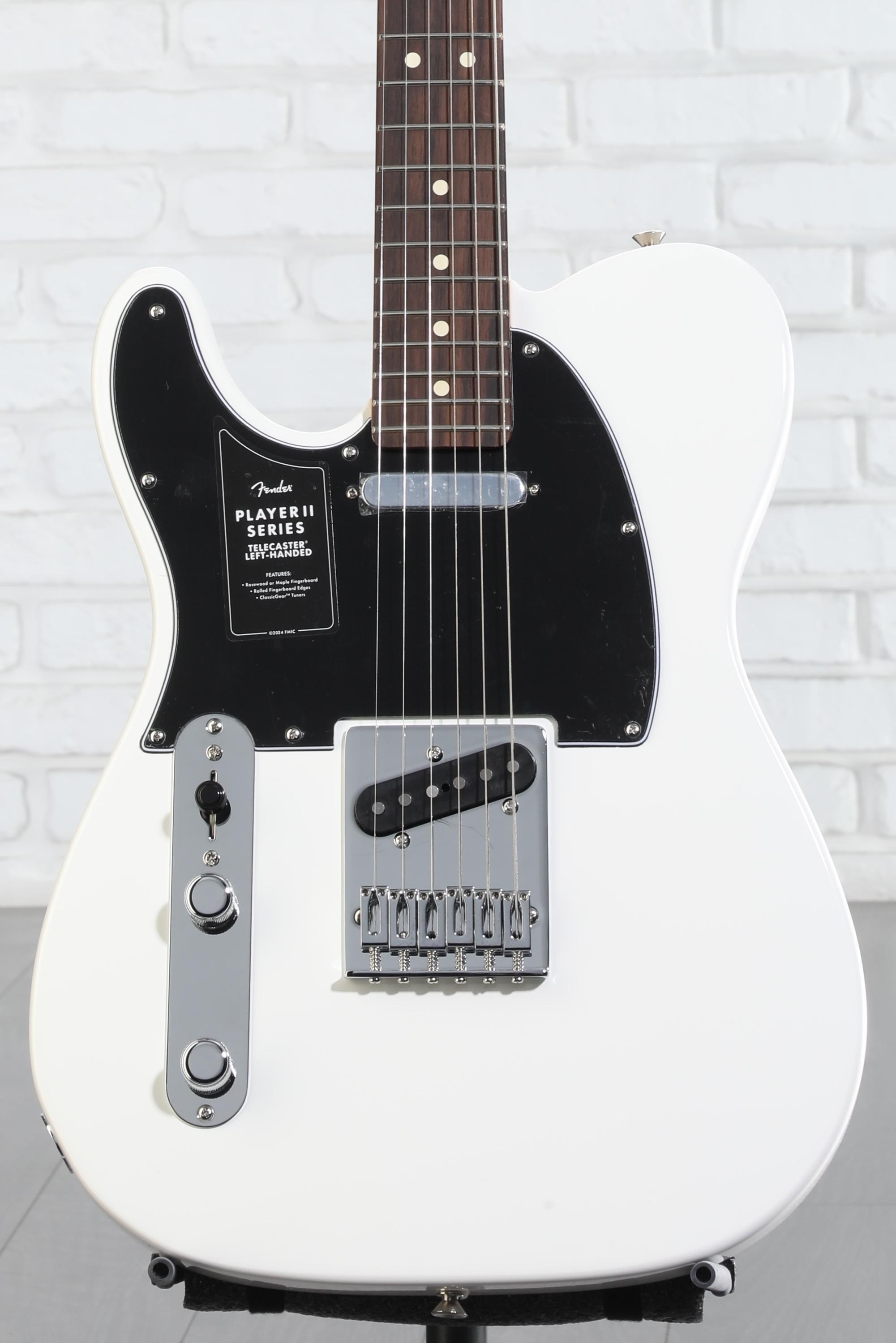 Fender Player II Telecaster Left-handed Electric Guitar - Polar