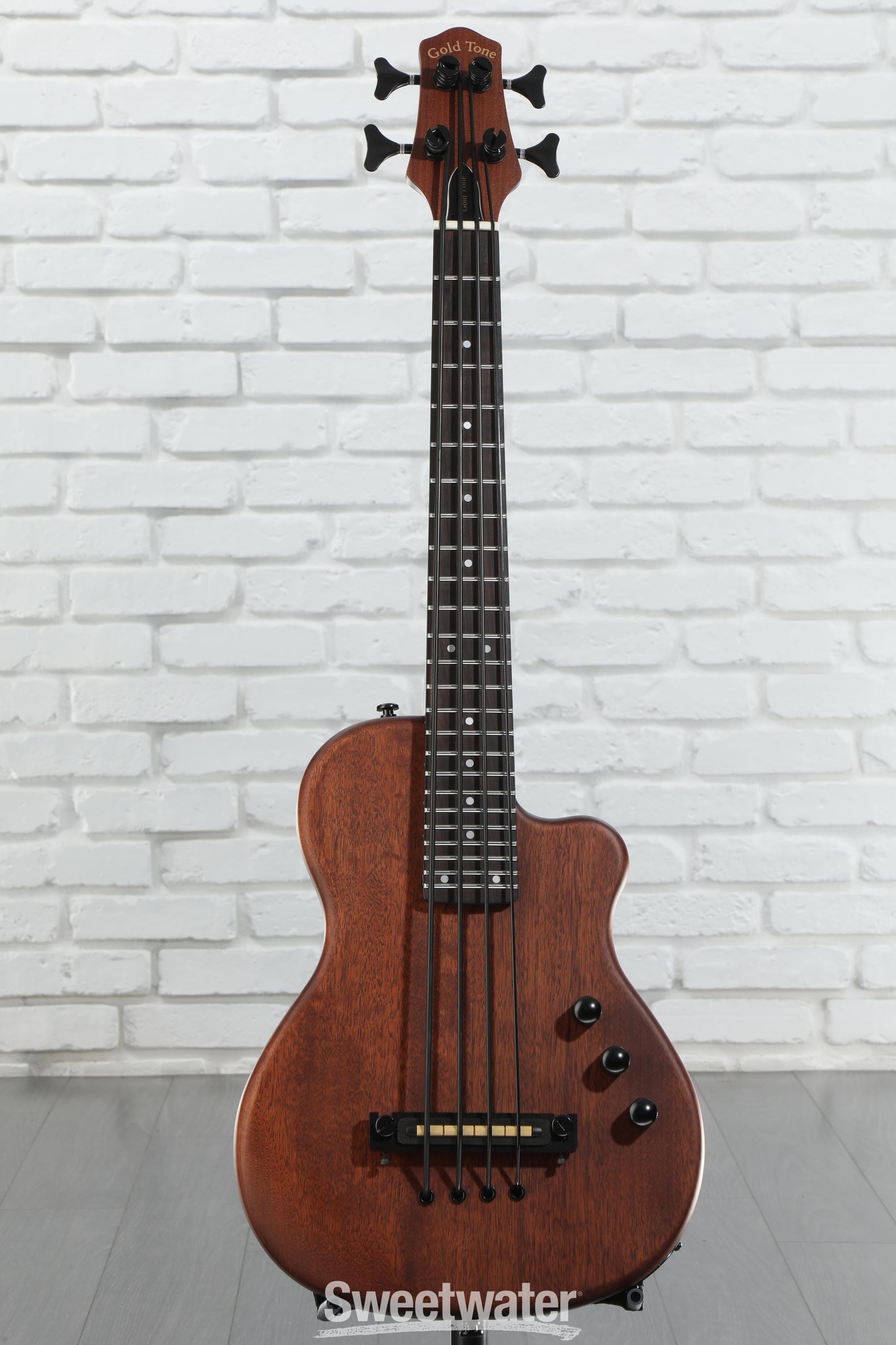 Gold Tone M-Bass 23 Scale Microbass 即納可 ME-Bass: 23-Inch Scale Electric MicroBass with Gig Bag