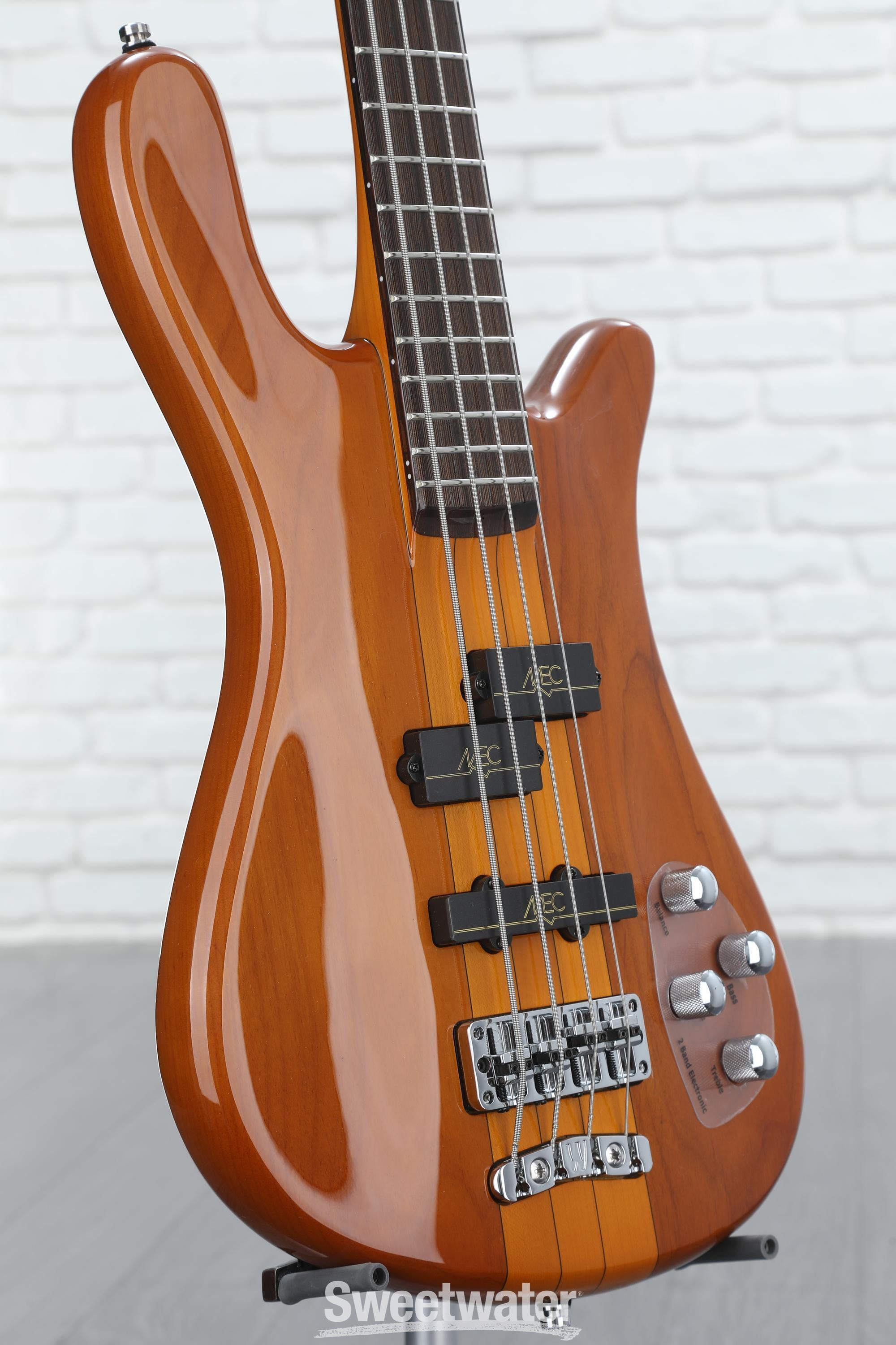 Warwick RockBass Streamer NT I 4-string Bass Guitar - Honey Violin