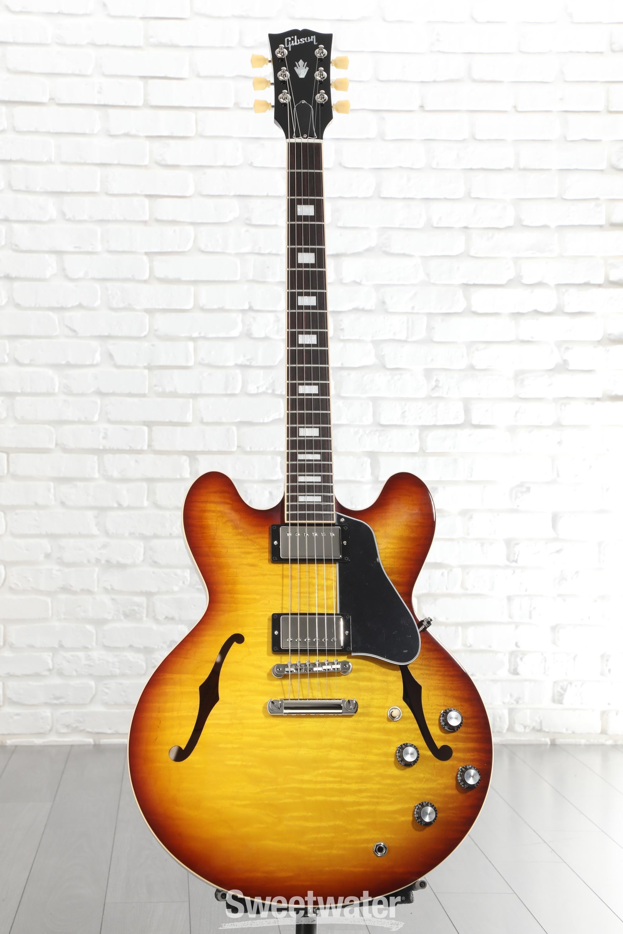 Gibson ES-335 Figured Semi-hollowbody Electric Guitar - Iced Tea