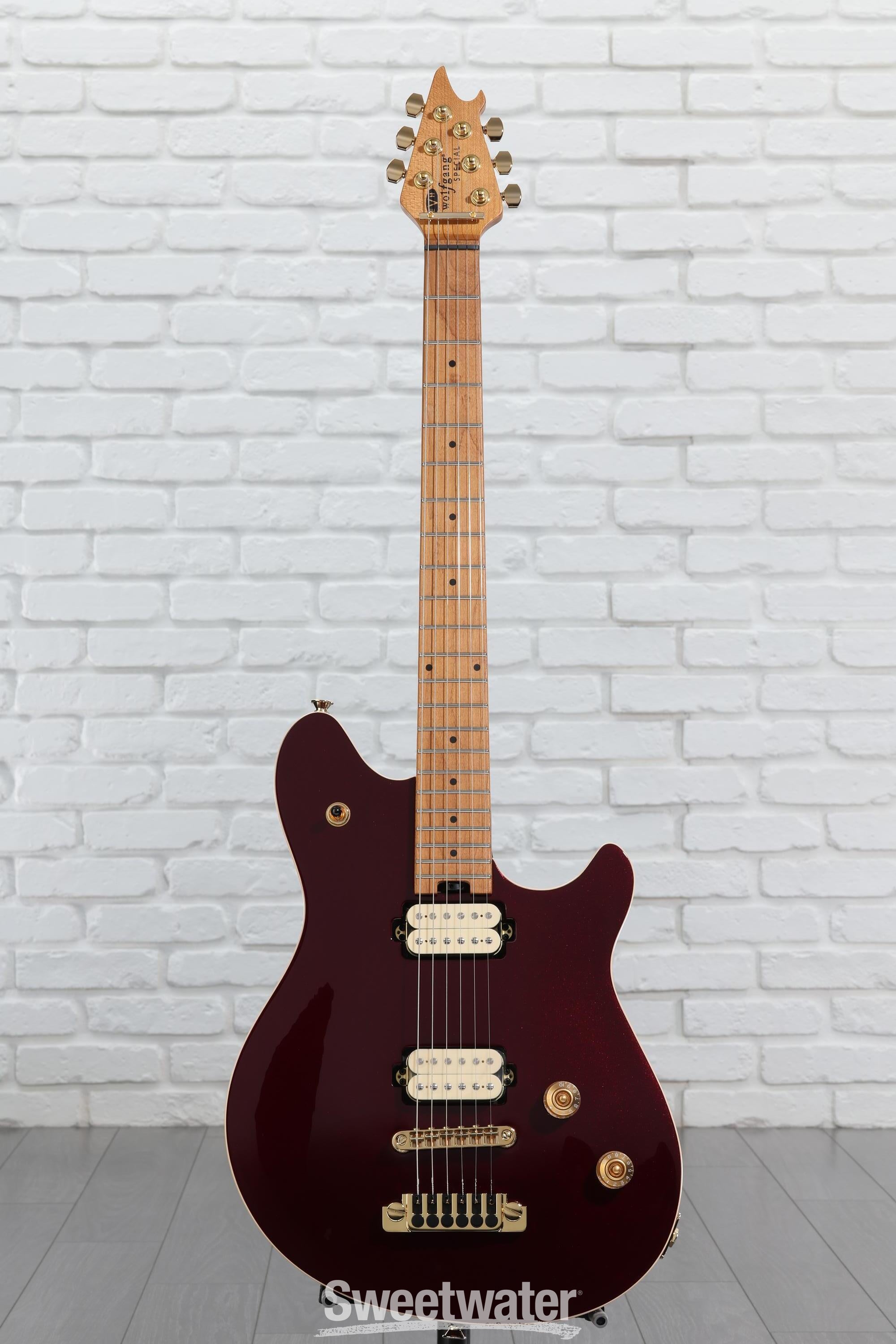 EVH Wolfgang Special Tuna-Matic Electric Guitar - Oxblood