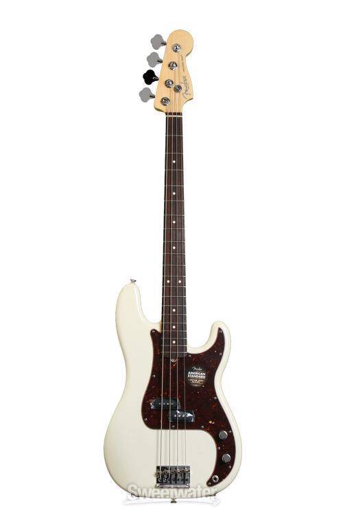 Fender American Standard Precision Bass - Olympic White, Rosewood Fingerboard Fender American Standard Precision Bass - Olympic White, Rosewood Fingerboard