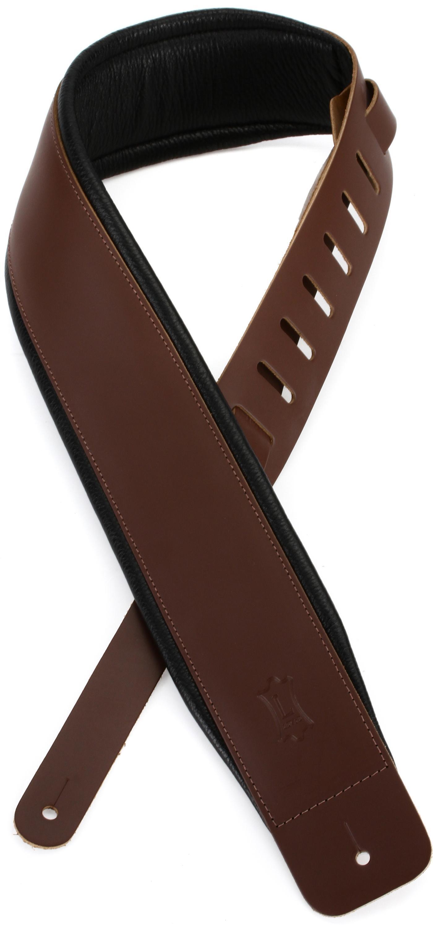 Epiphone Premium Leather Guitar Strap (Brown)