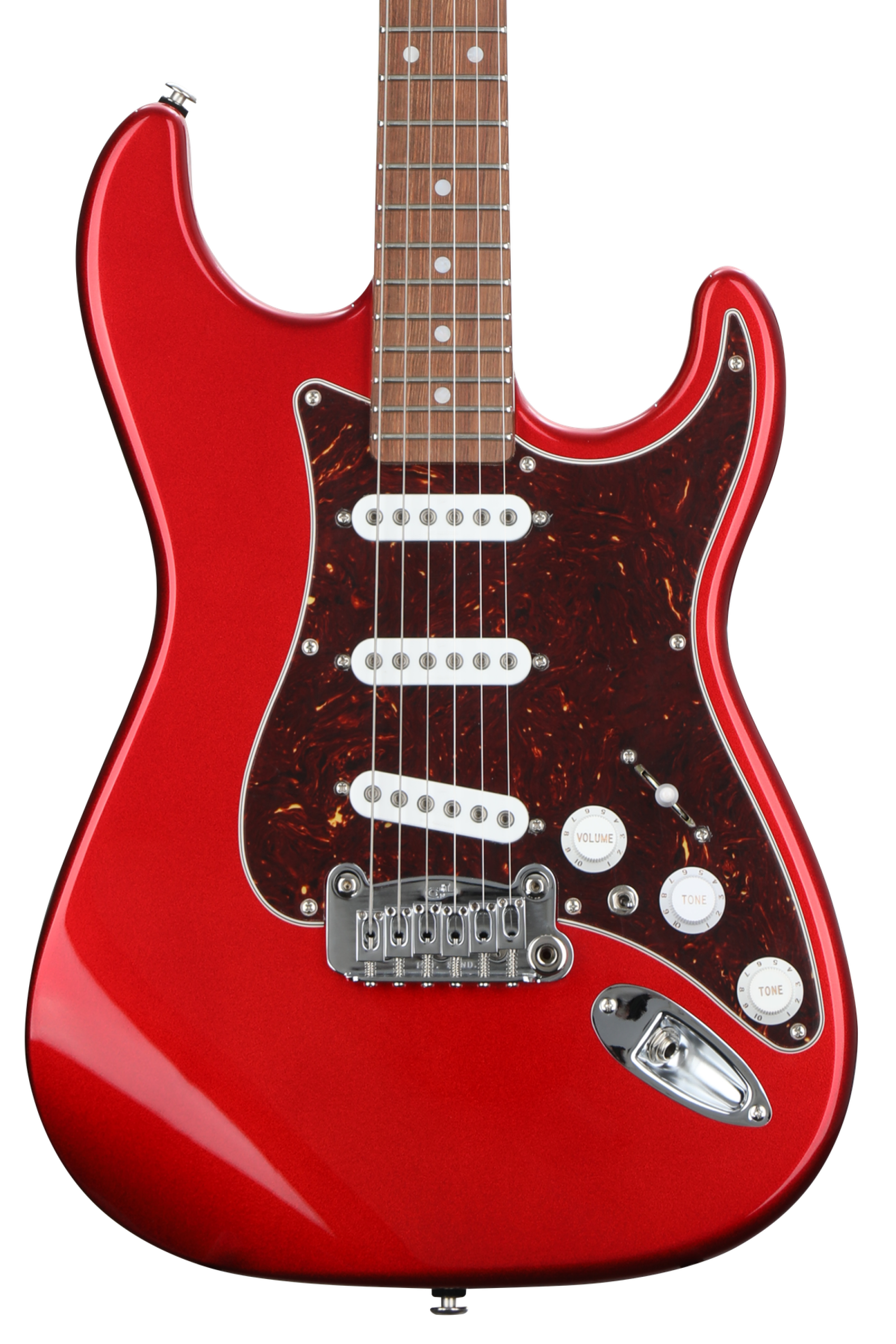 G&L Fullerton Deluxe S-500 Electric Guitar - Candy Apple Red
