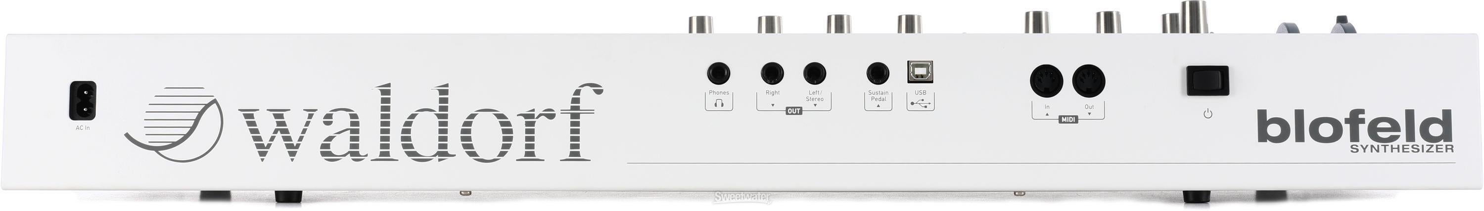 Waldorf Blofeld Keyboard Synthesizer - White | Sweetwater Waldorf Blofeld Keyboard Synthesizer - White | Sweetwater