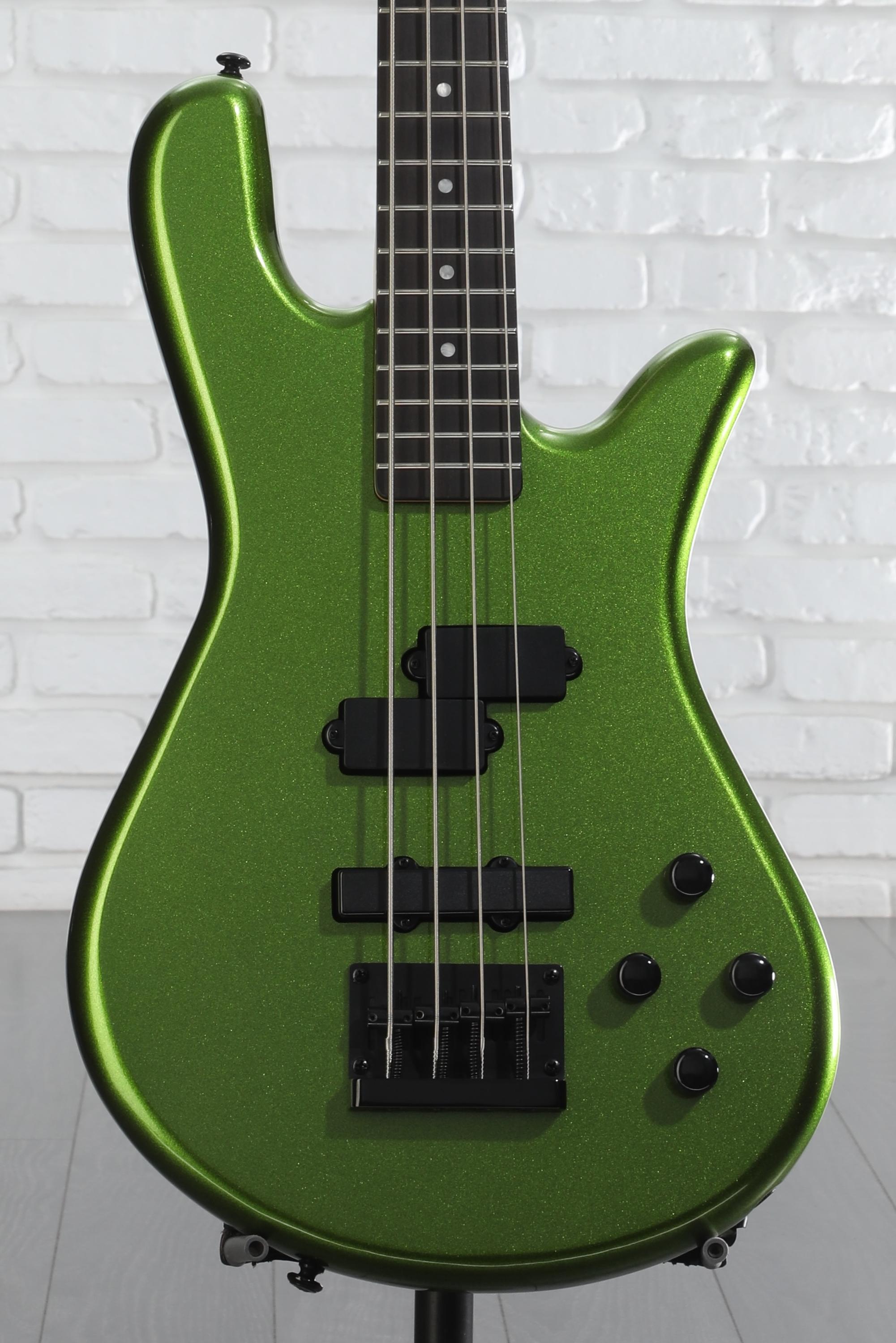 Spector Performer 4 Bass Guitar - Metallic Green | Sweetwater
