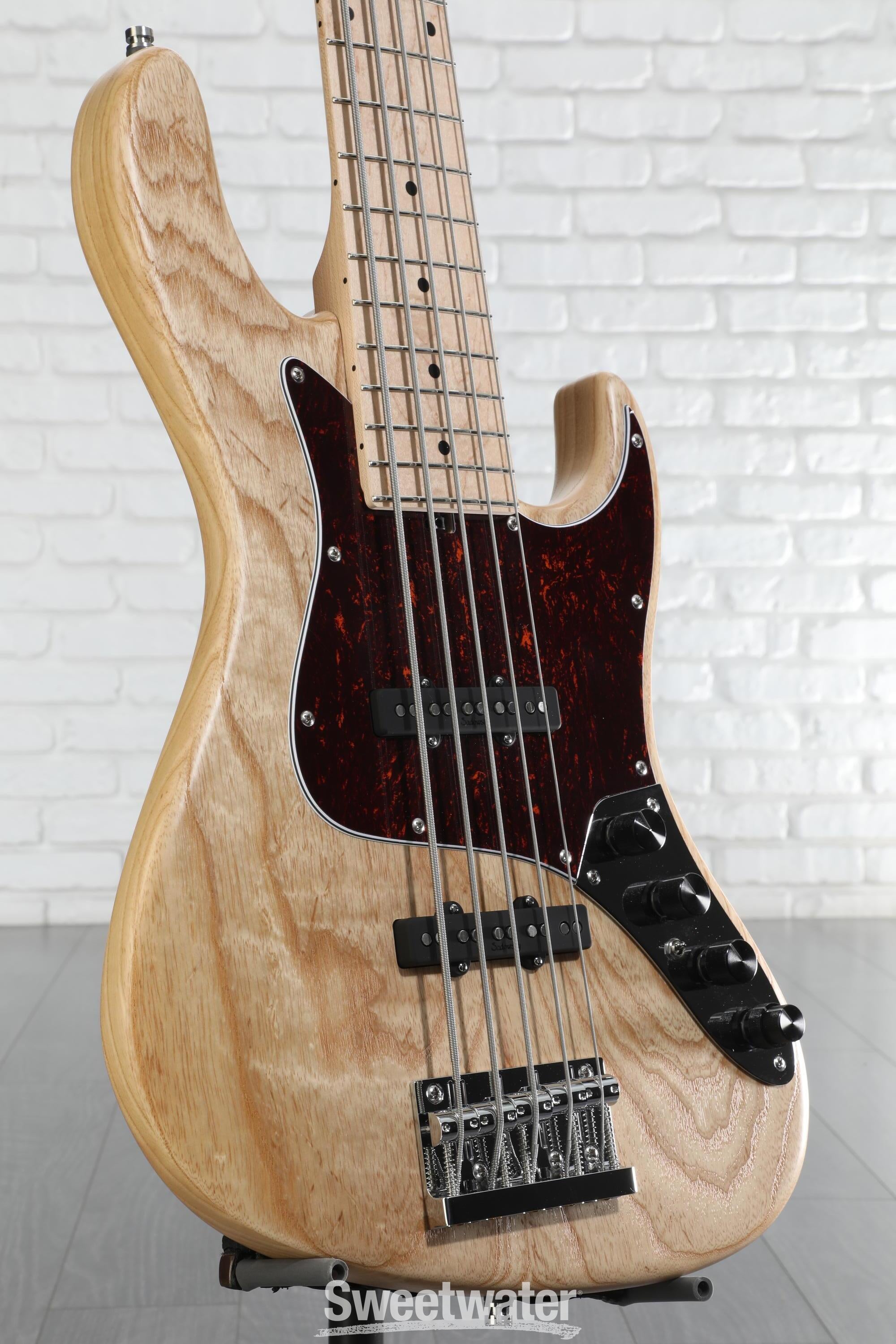 ベース Sadowsky Metroline Will Lee 5 - Natural Sadowsky Metroline Will lee 5 'Olympic white' – Bass Freaks Sprl