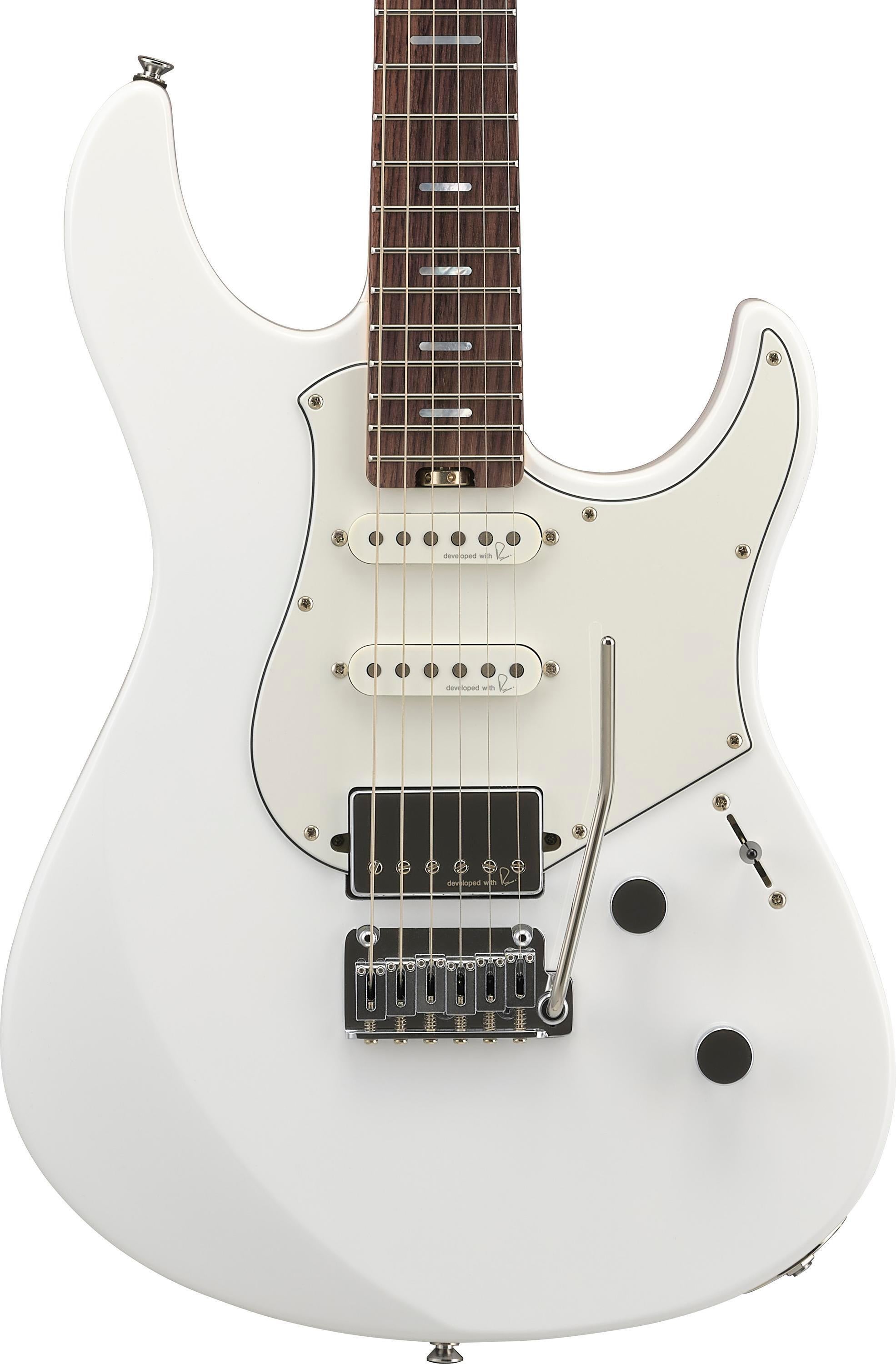 Yamaha PACS+12 Pacifica Standard Plus Electric Guitar - Shell White,  Rosewood Fingerboard