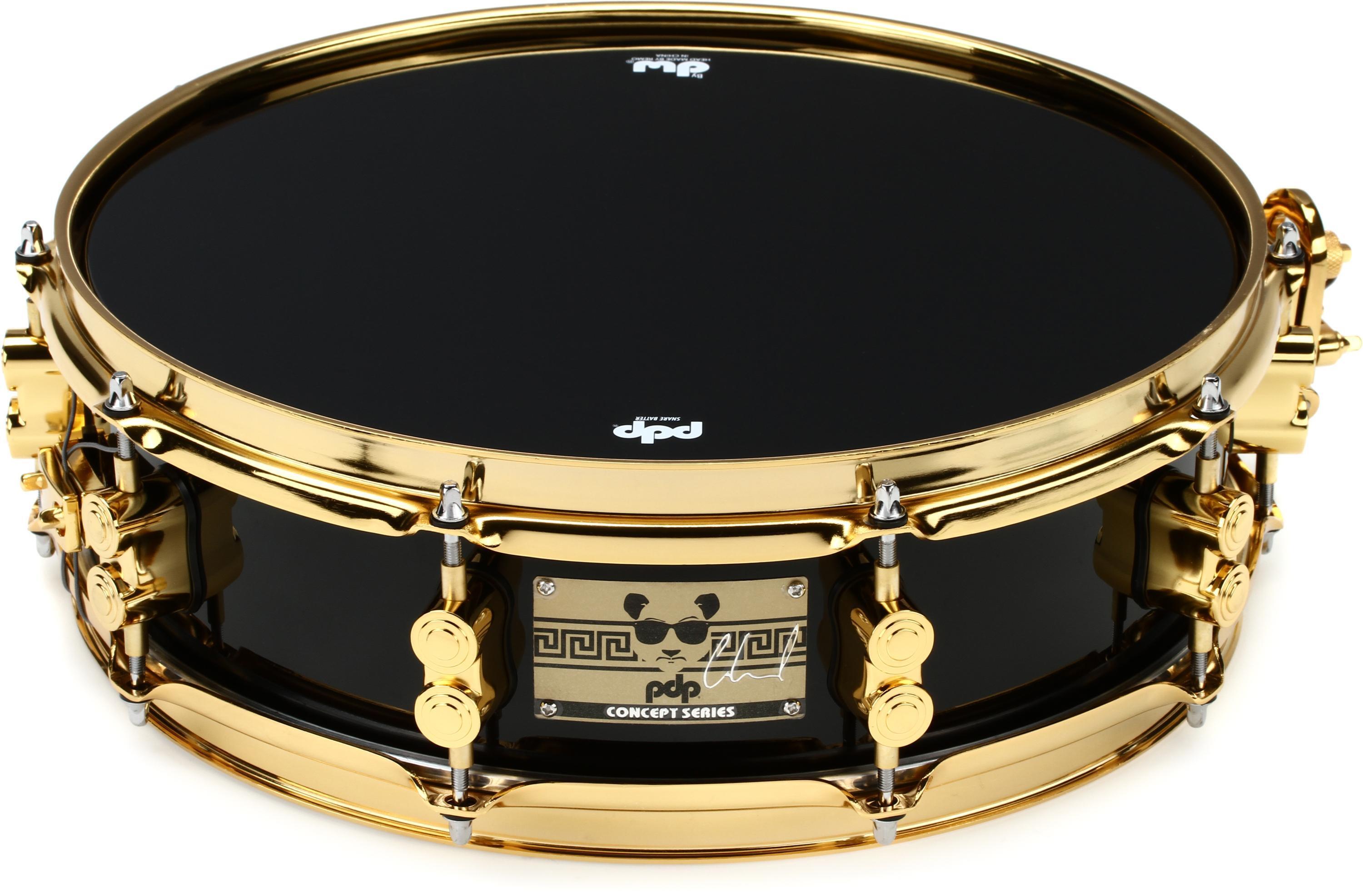 Eric Hernandez Signature Snare Drum - 4 x 14 inch - Black with
