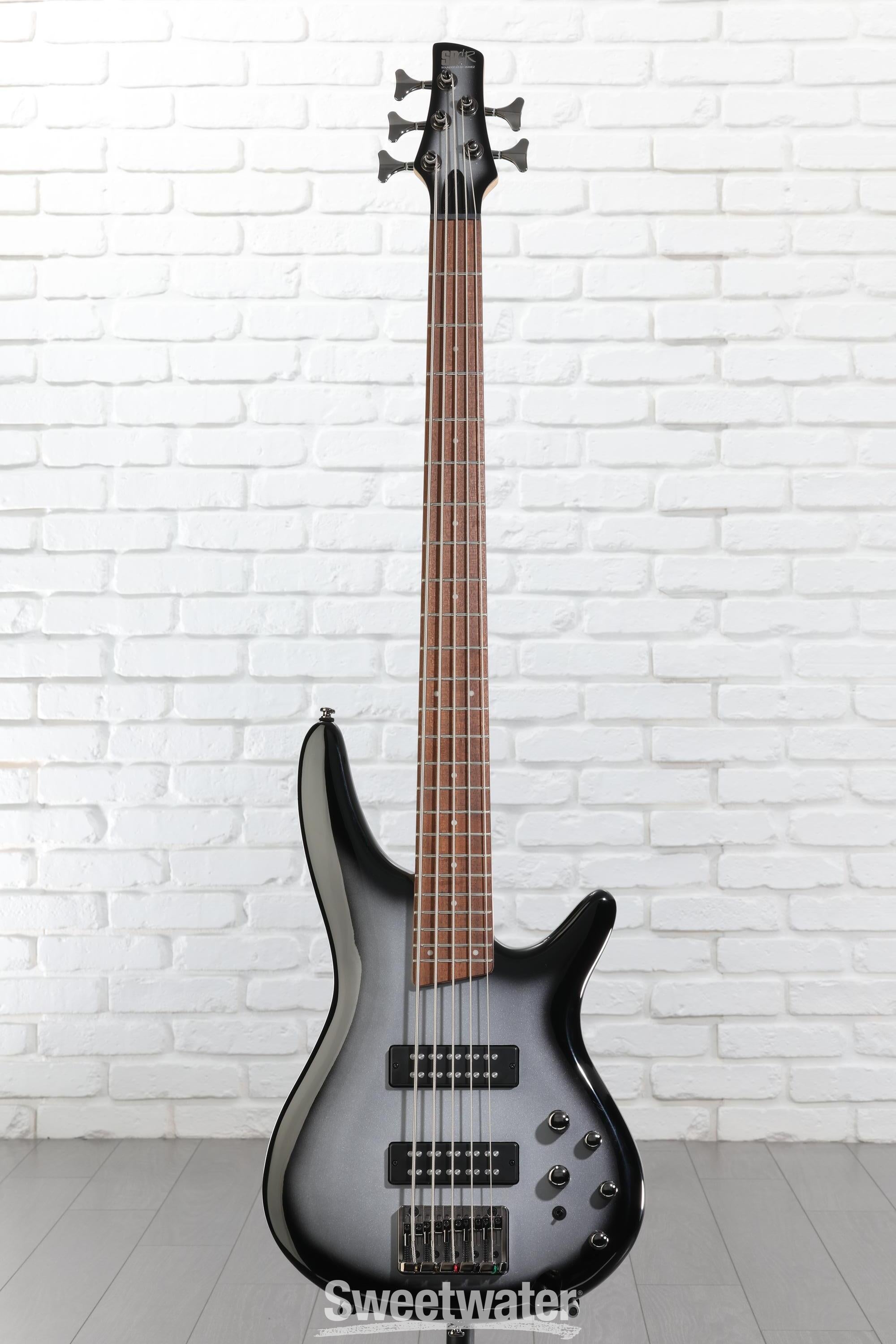 Ibanez Standard SR305E 5-string Bass Guitar - Metallic Silver