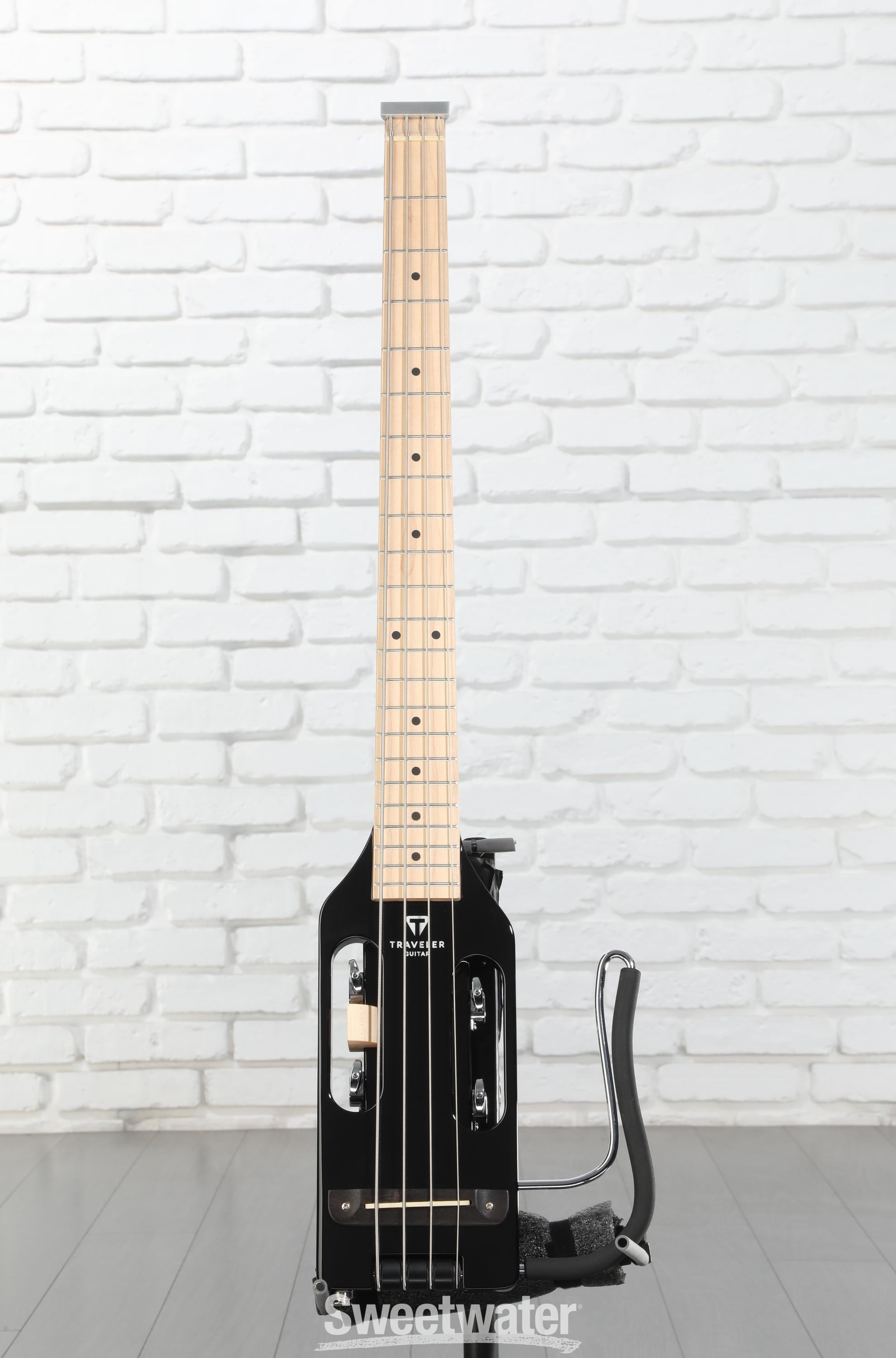 Traveler Guitar Ultra-Light Bass Guitar - Gloss Black