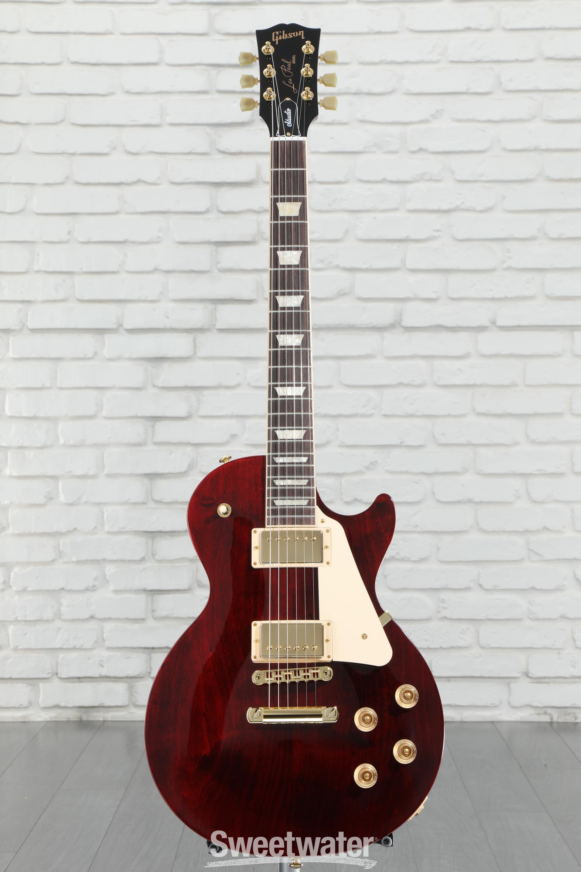 Gibson Les Paul Studio Gold Series in Wine Red - The Guitar