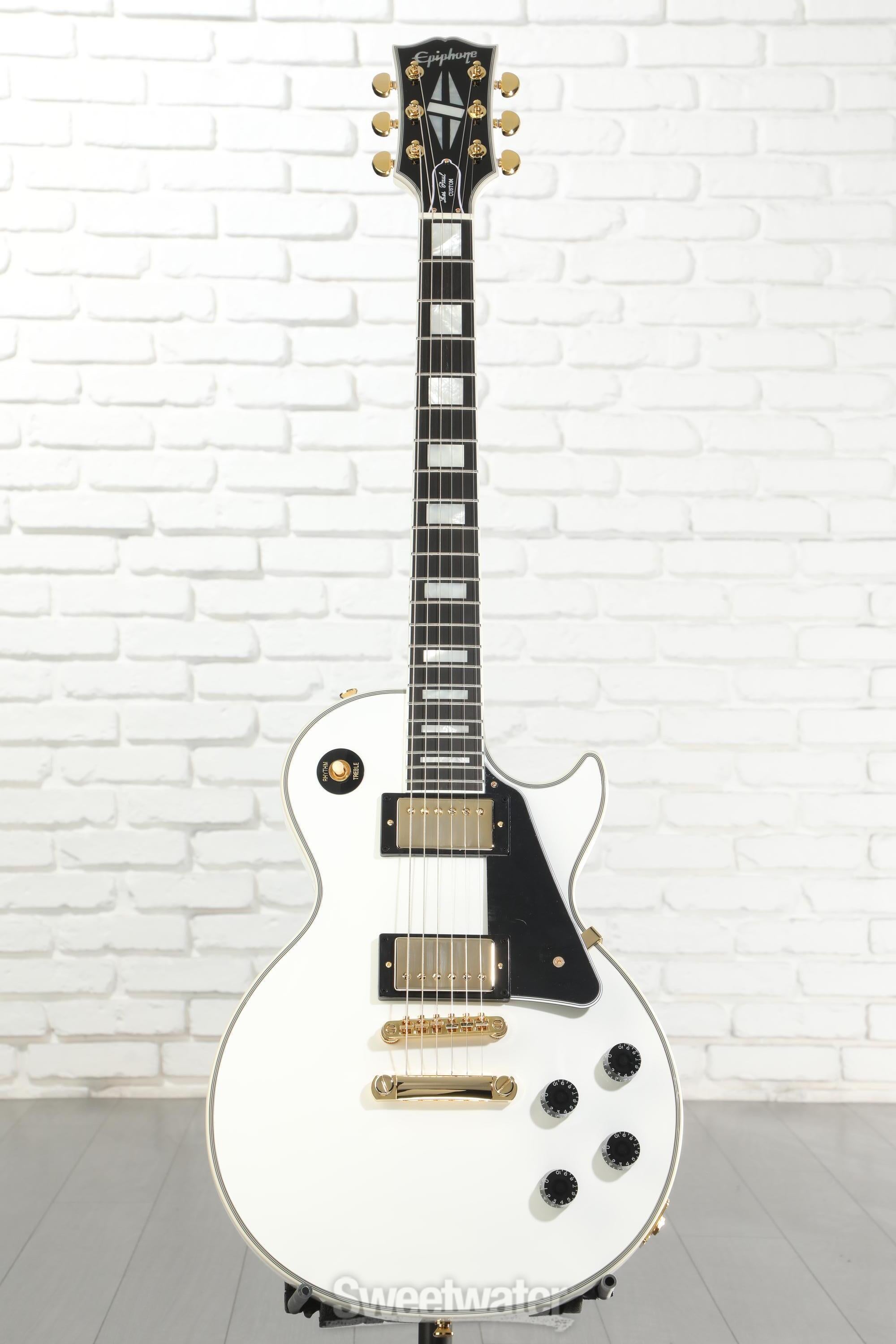 Epiphone Inspired by Gibson Custom Les Paul Custom Electric Guitar