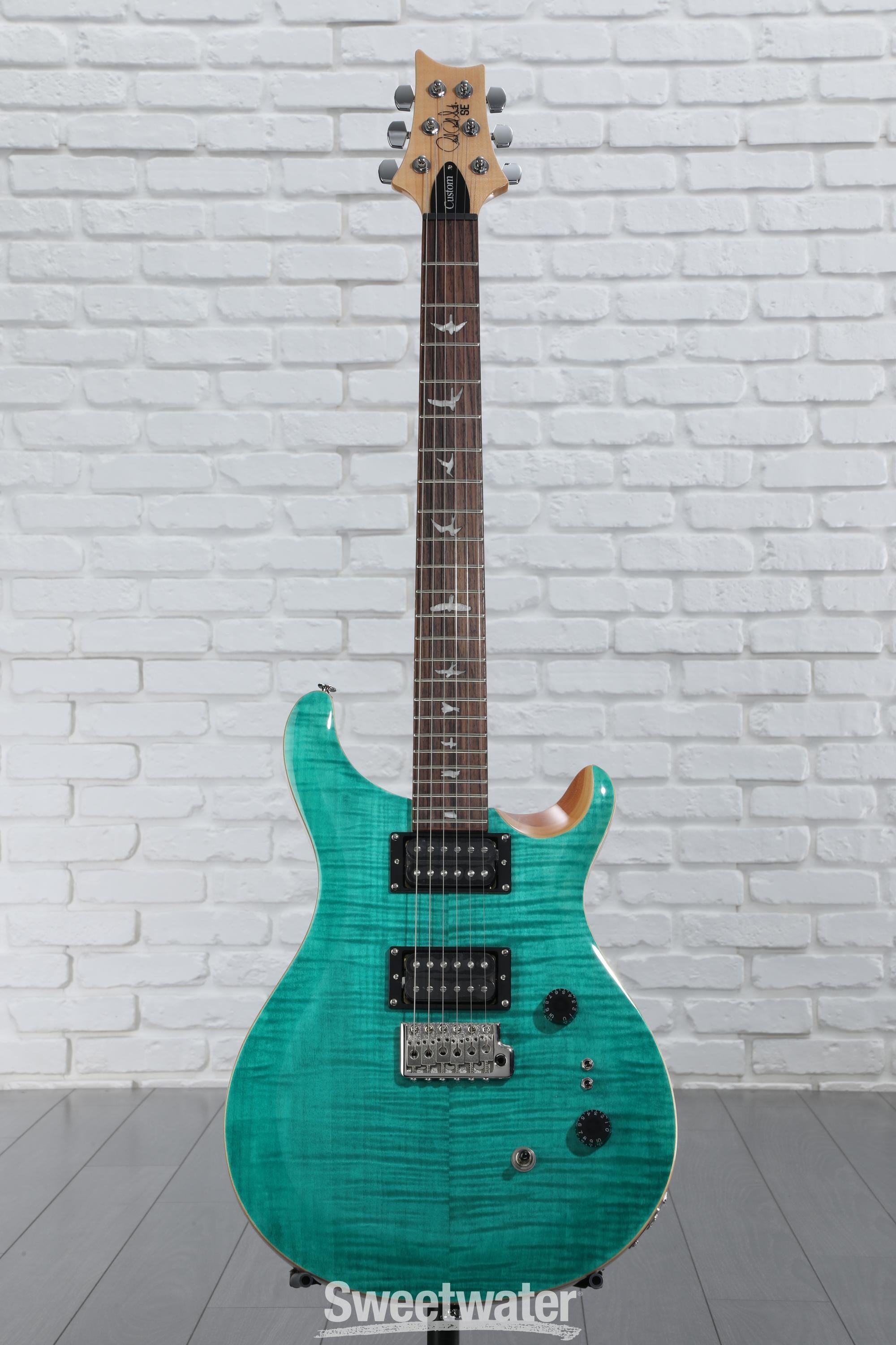 ギター prs se custom 24 PRS SE Custom 24-08 Electric Guitar - Turquoise | Sweetwater