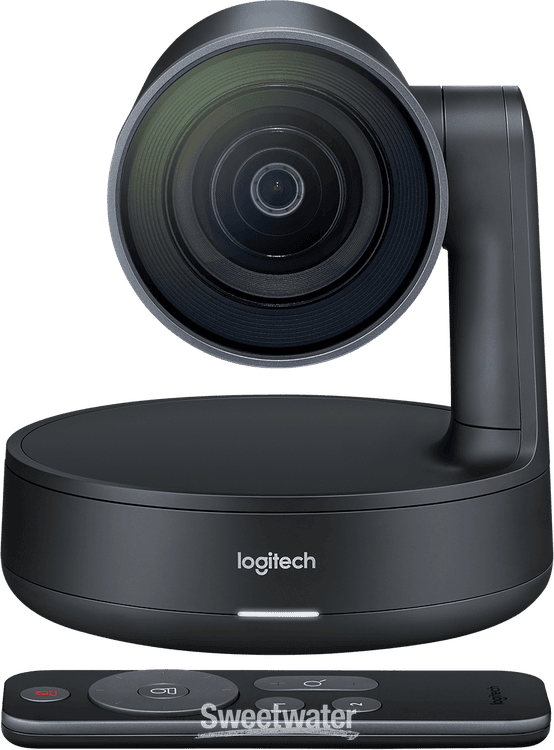 高級ウェブカメラLogitech Rally +テレコンシステム Logitech Rally Ultra HD PTZ Camera for Meeting Rooms
