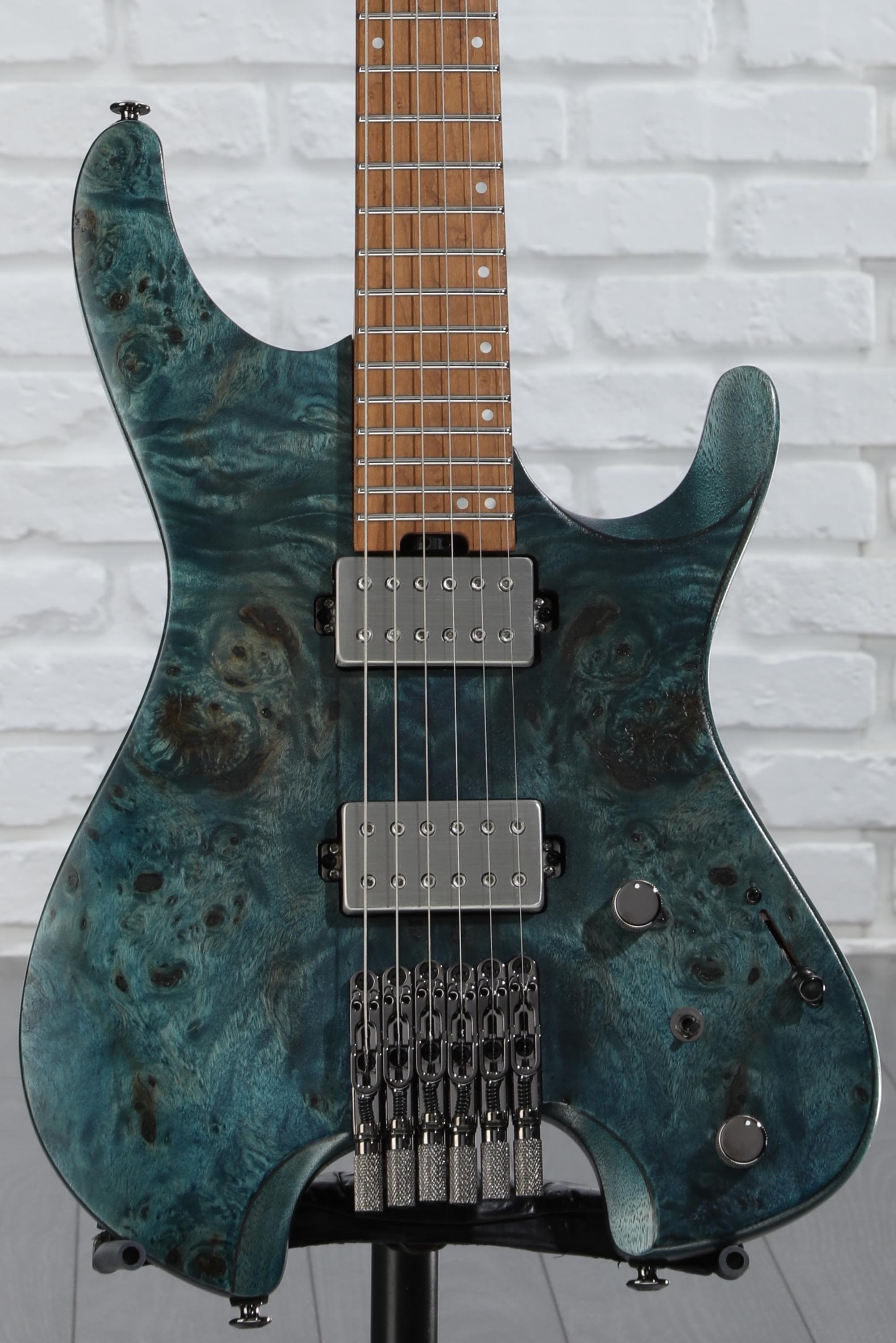 Ibanez Q52PB Electric Guitar - Cosmic Blue Low Gloss | Sweetwater