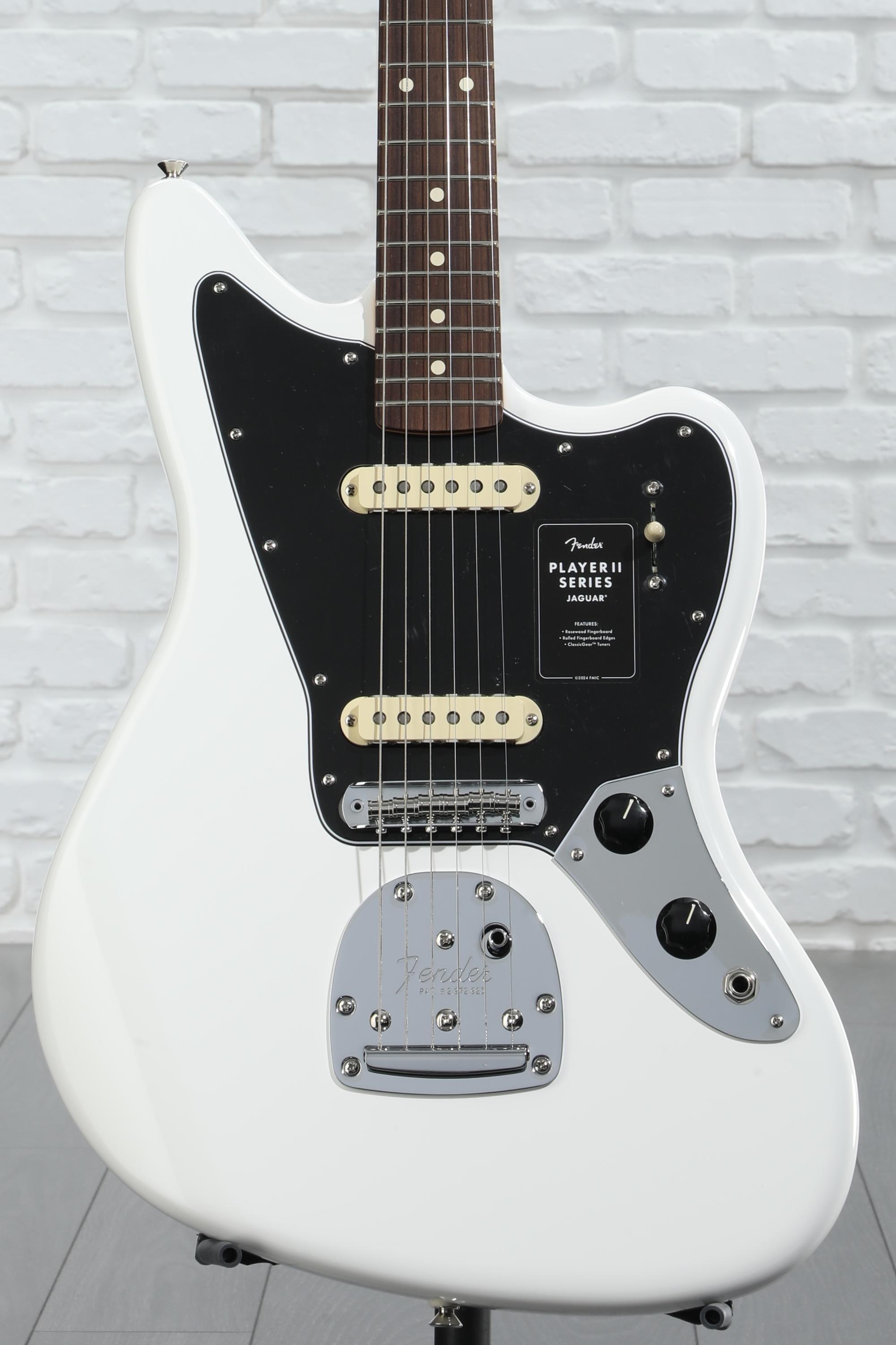 Fender Player II Jaguar Electric Guitar - Polar White